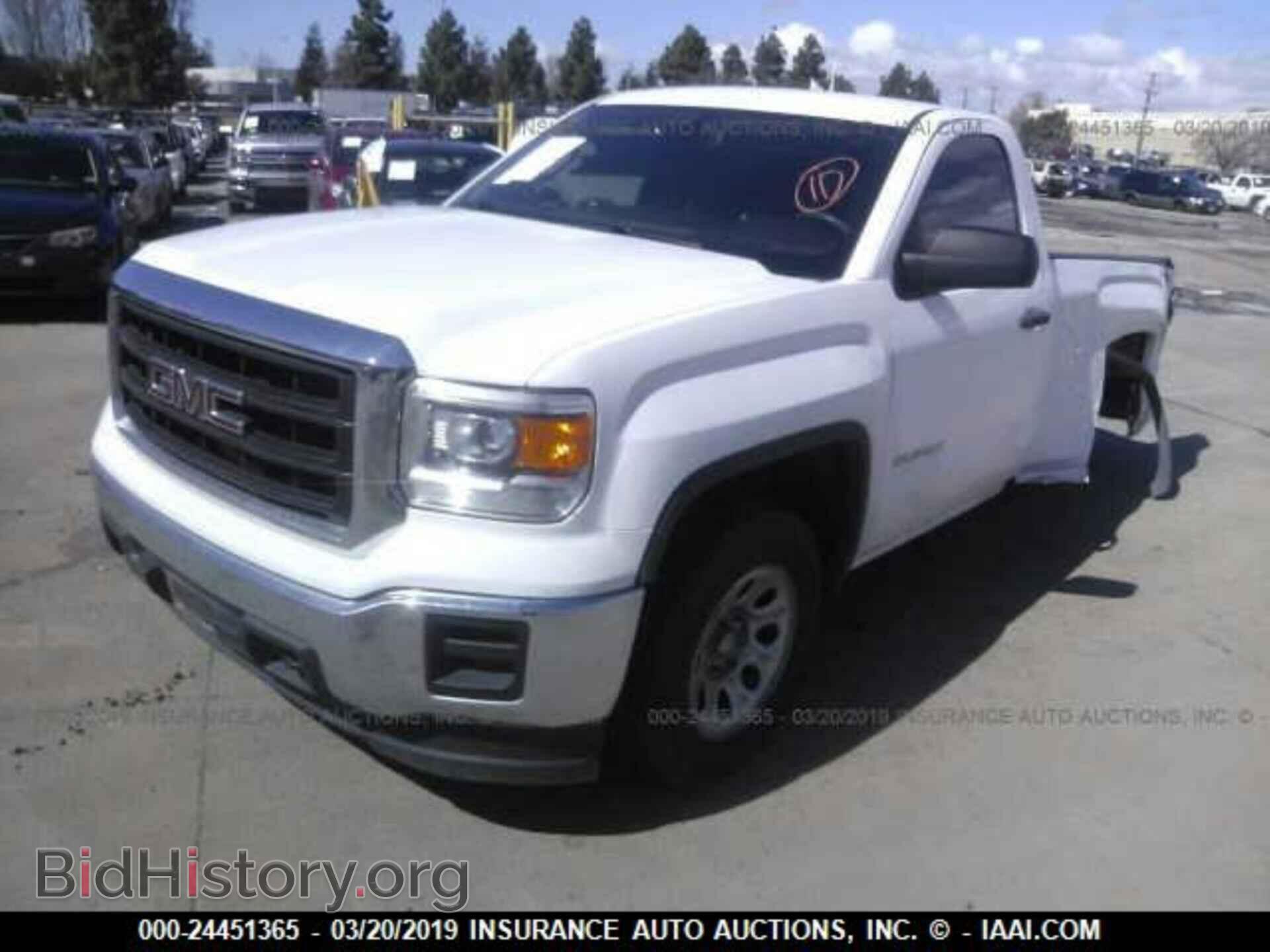 2014 GMC SIERRA - VIN: 1GTN2TEH5EZ196262 - Фото 2