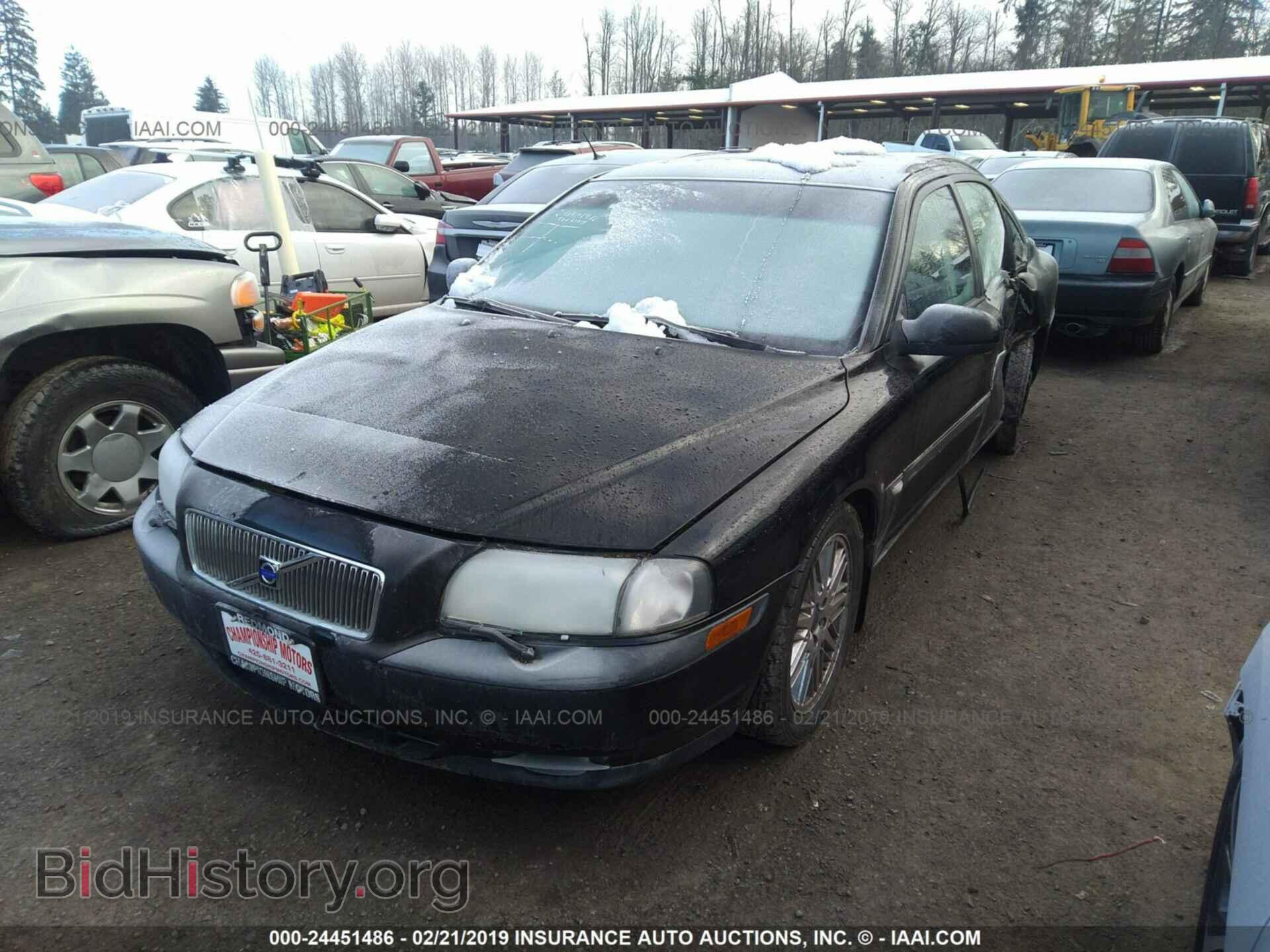 2002 VOLVO S80 - VIN: YV1TS91D221244379 - Фото 2