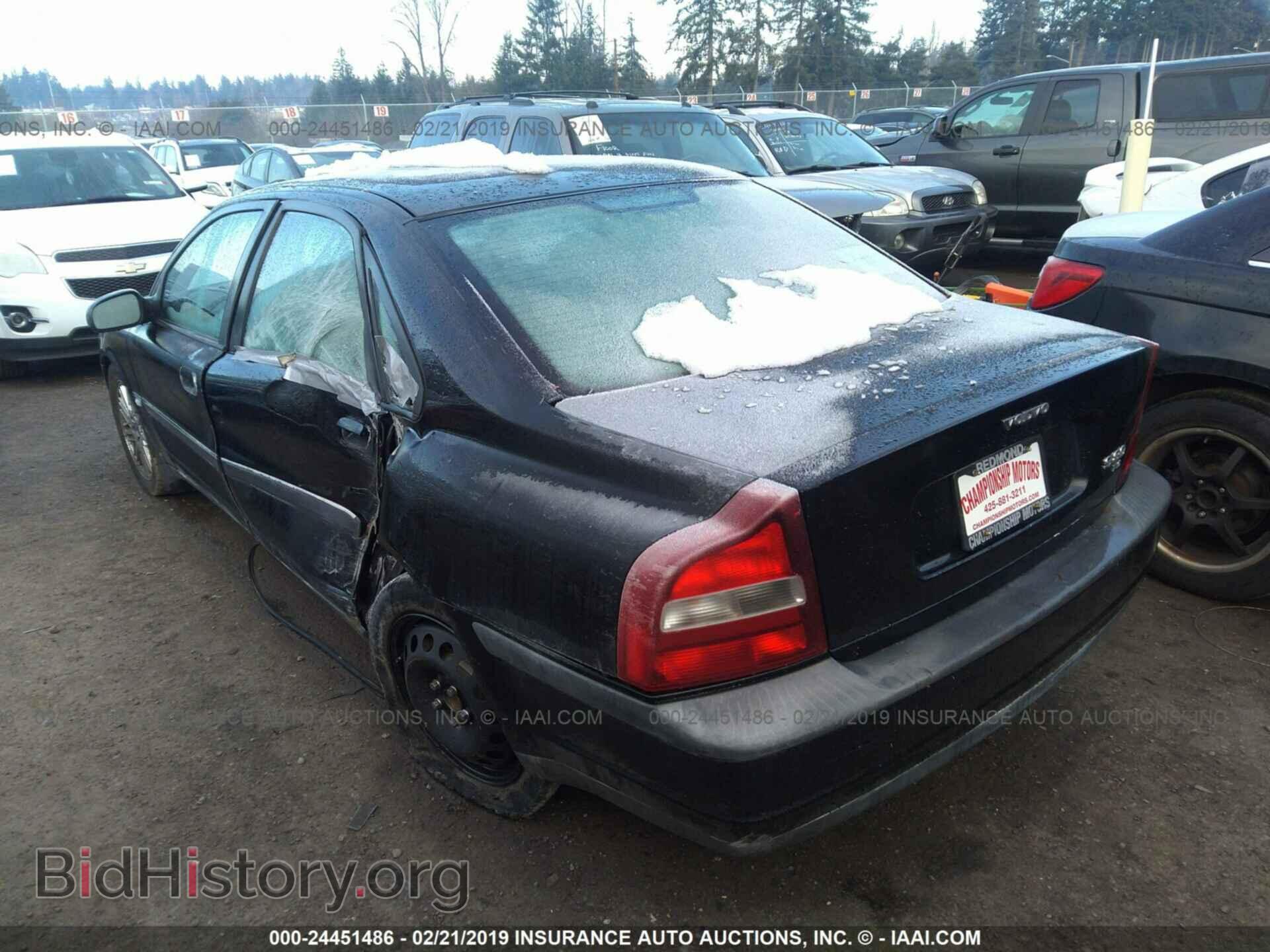 2002 VOLVO S80 - VIN: YV1TS91D221244379 - Фото 3
