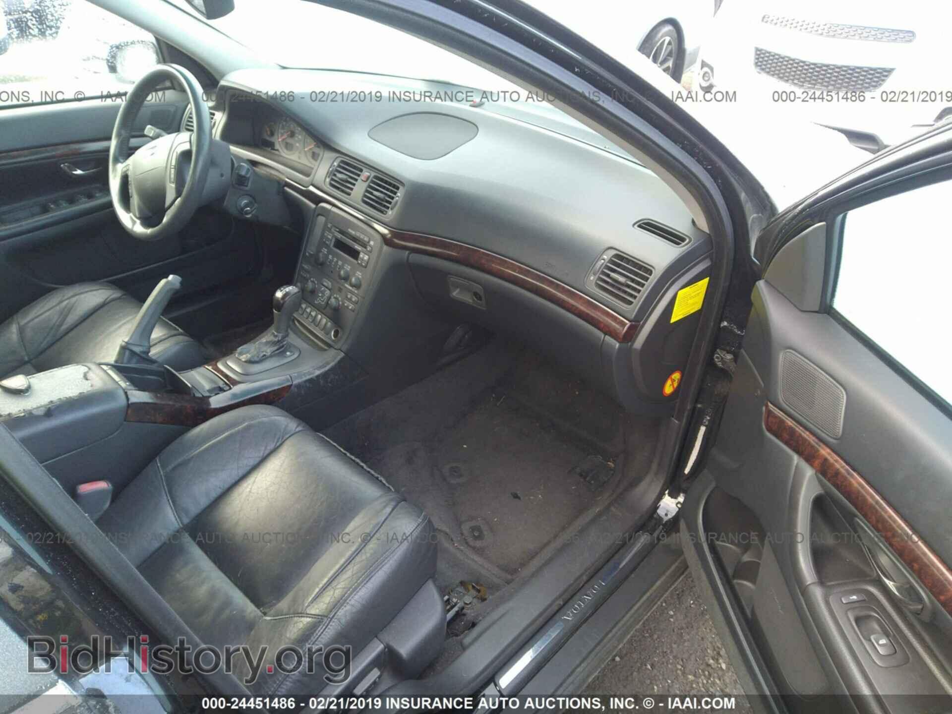 2002 VOLVO S80 - VIN: YV1TS91D221244379 - Фото 5