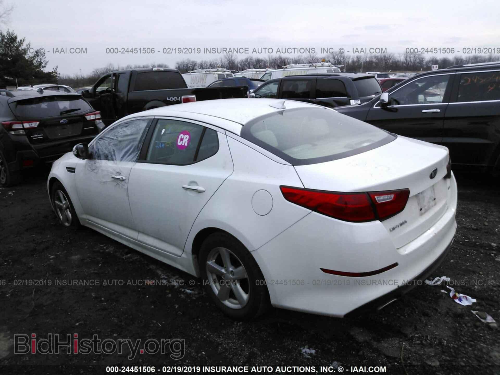 2015 KIA OPTIMA - VIN: KNAGM4A72F5535412 - Photo 3