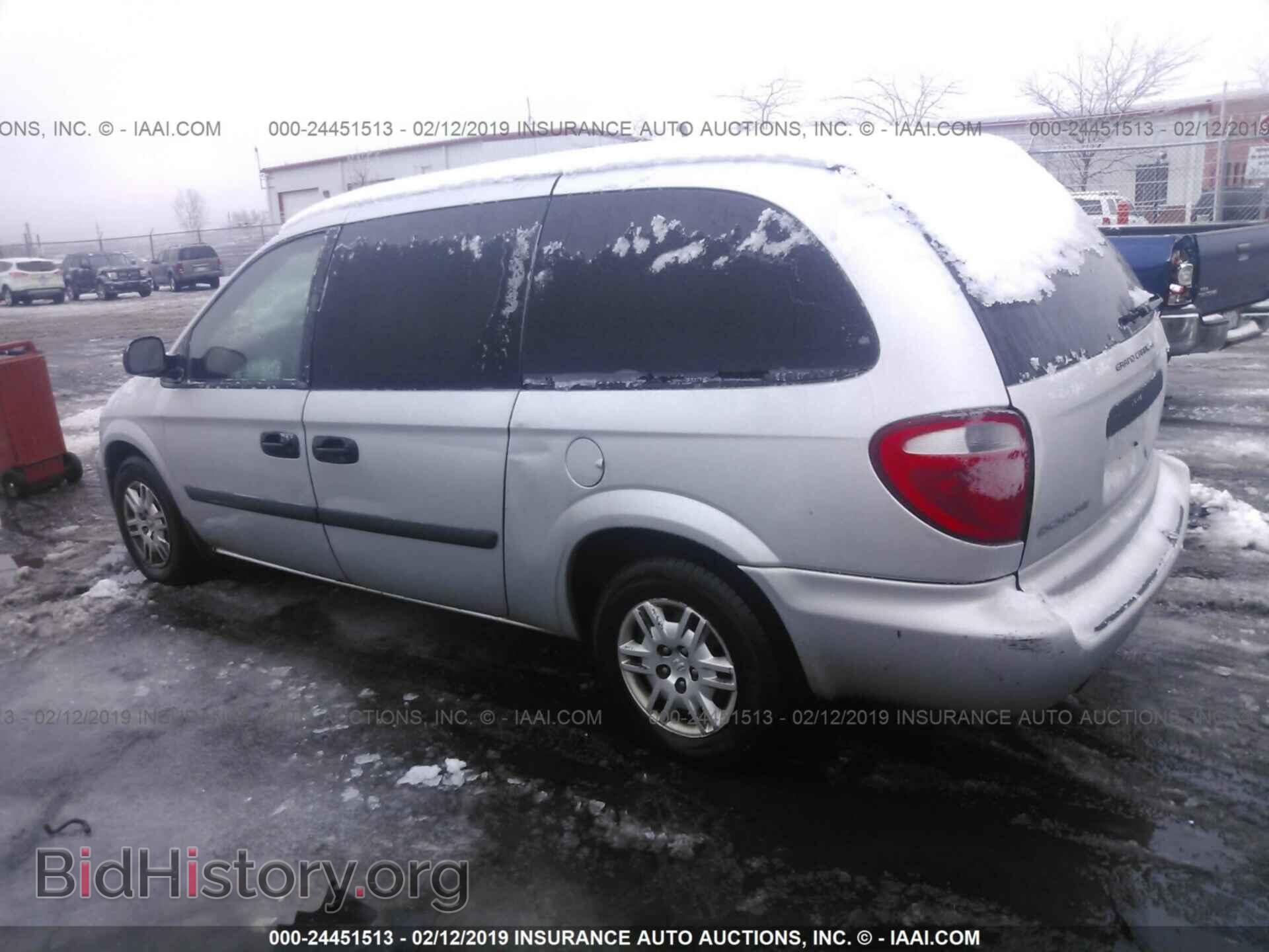 2006 DODGE GRAND CARAVAN - VIN: 1D4GP24E26B649634 - Фото 3
