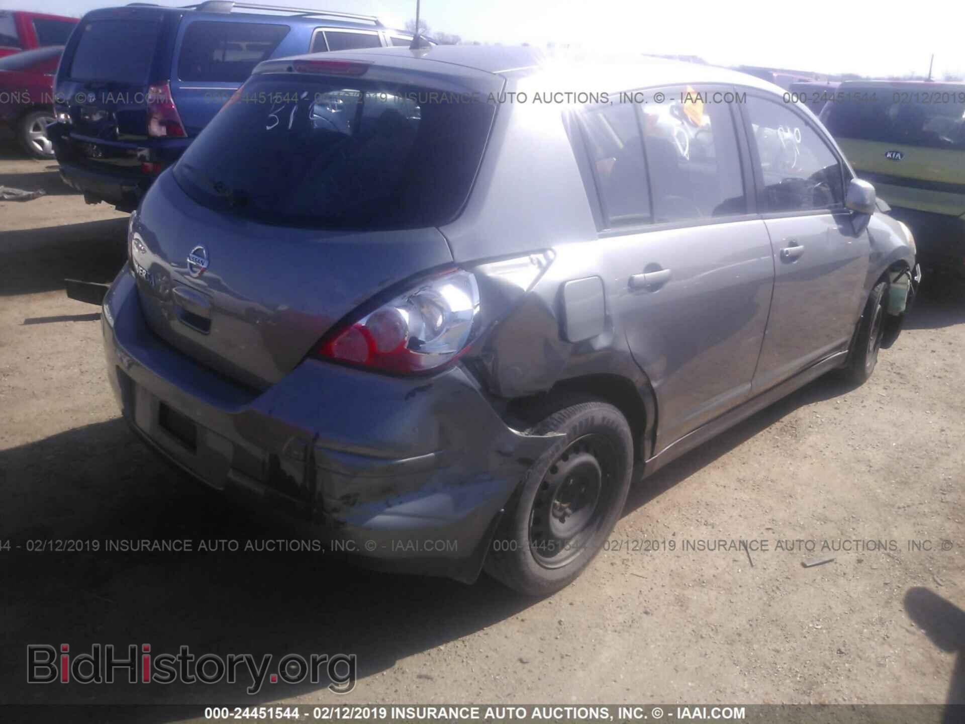 2007 NISSAN VERSA - VIN: 3N1BC13E07L420967 - Фото 4