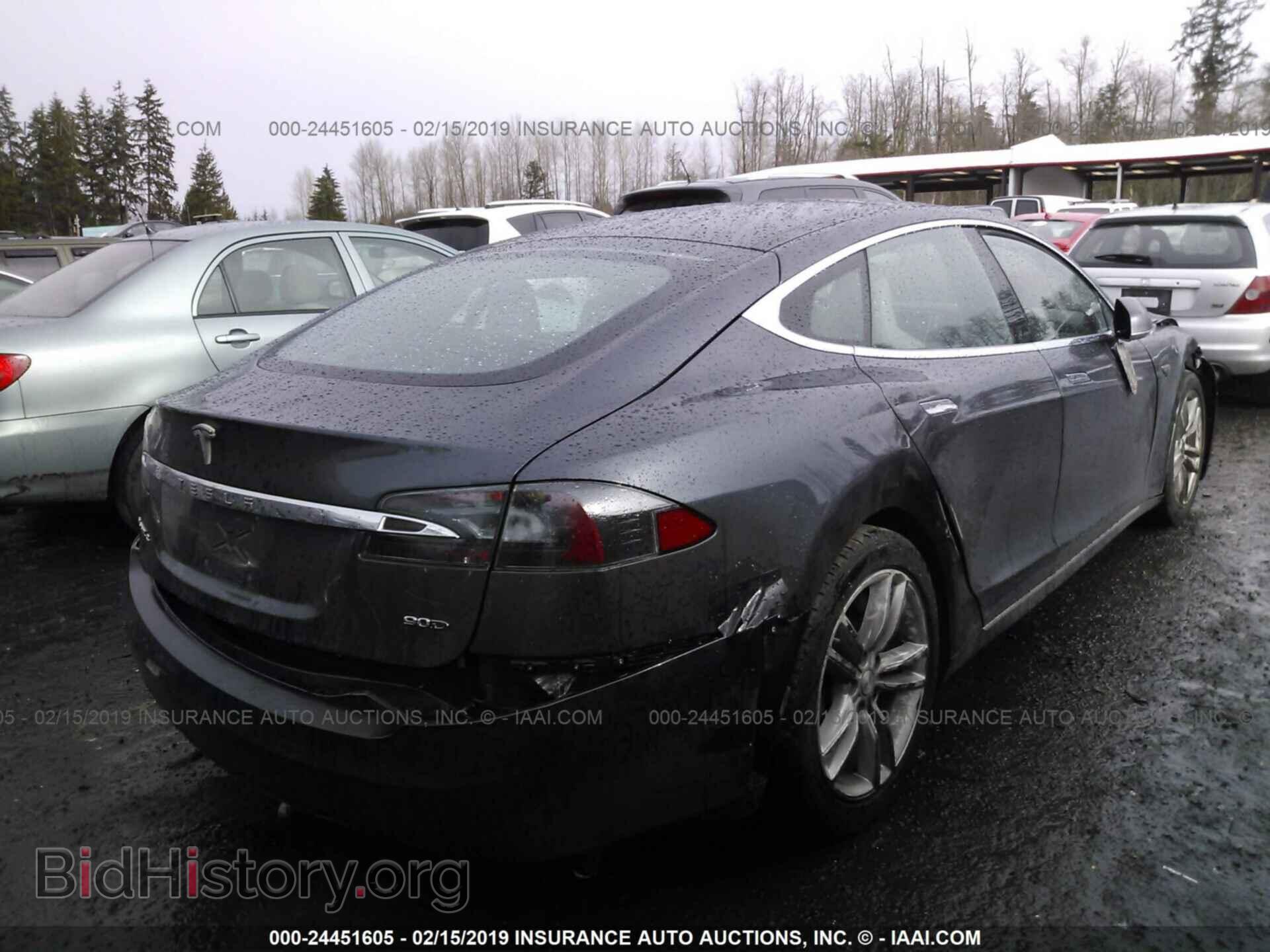 2015 TESLA MODEL S - VIN: 5YJSA1V25FF097406 - Photo 4