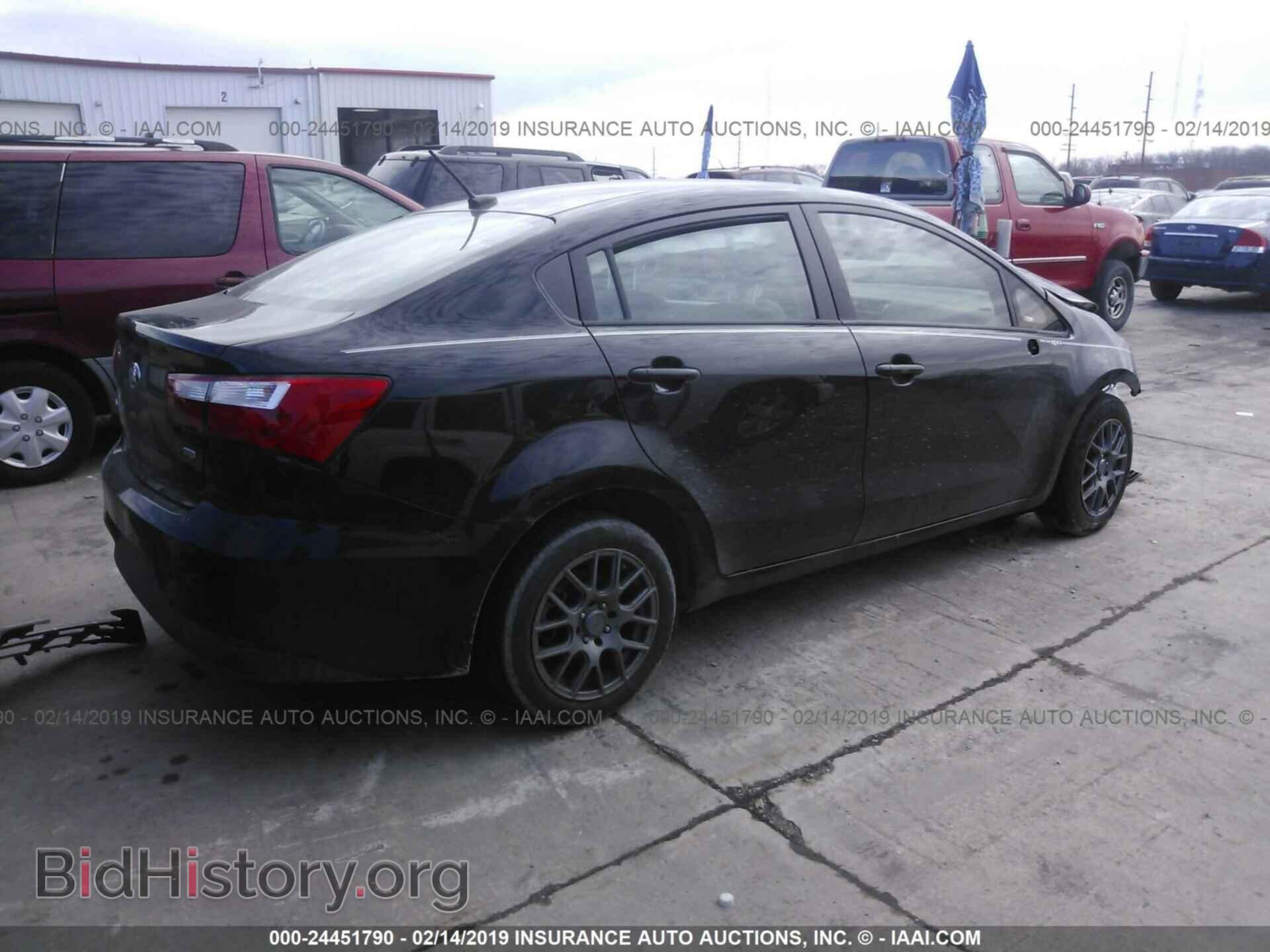 2017 KIA RIO - VIN: KNADM4A37H6117876 - Фото 4