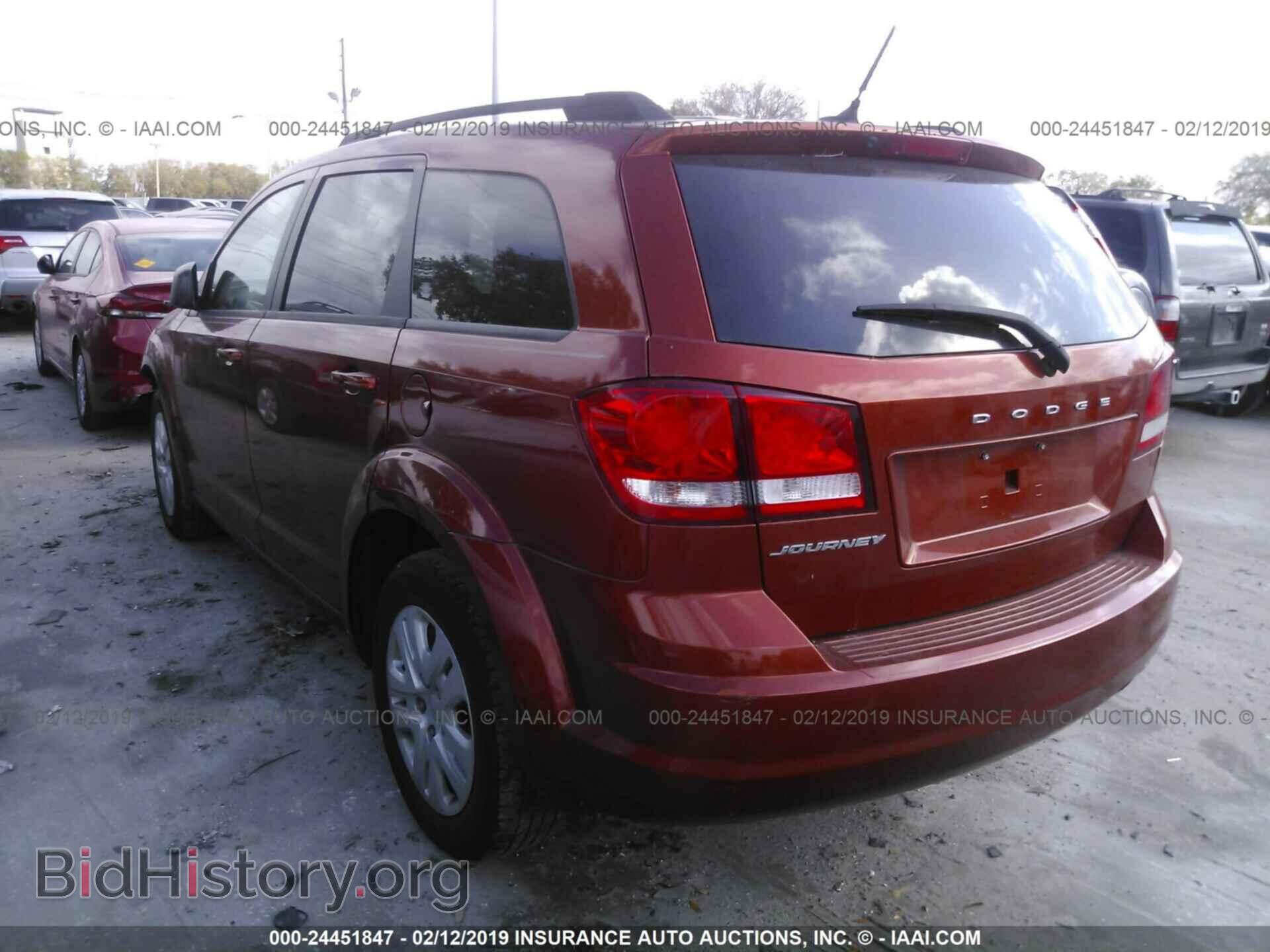 2014 DODGE JOURNEY - VIN: 3C4PDCAB2ET155082 - Фото 3