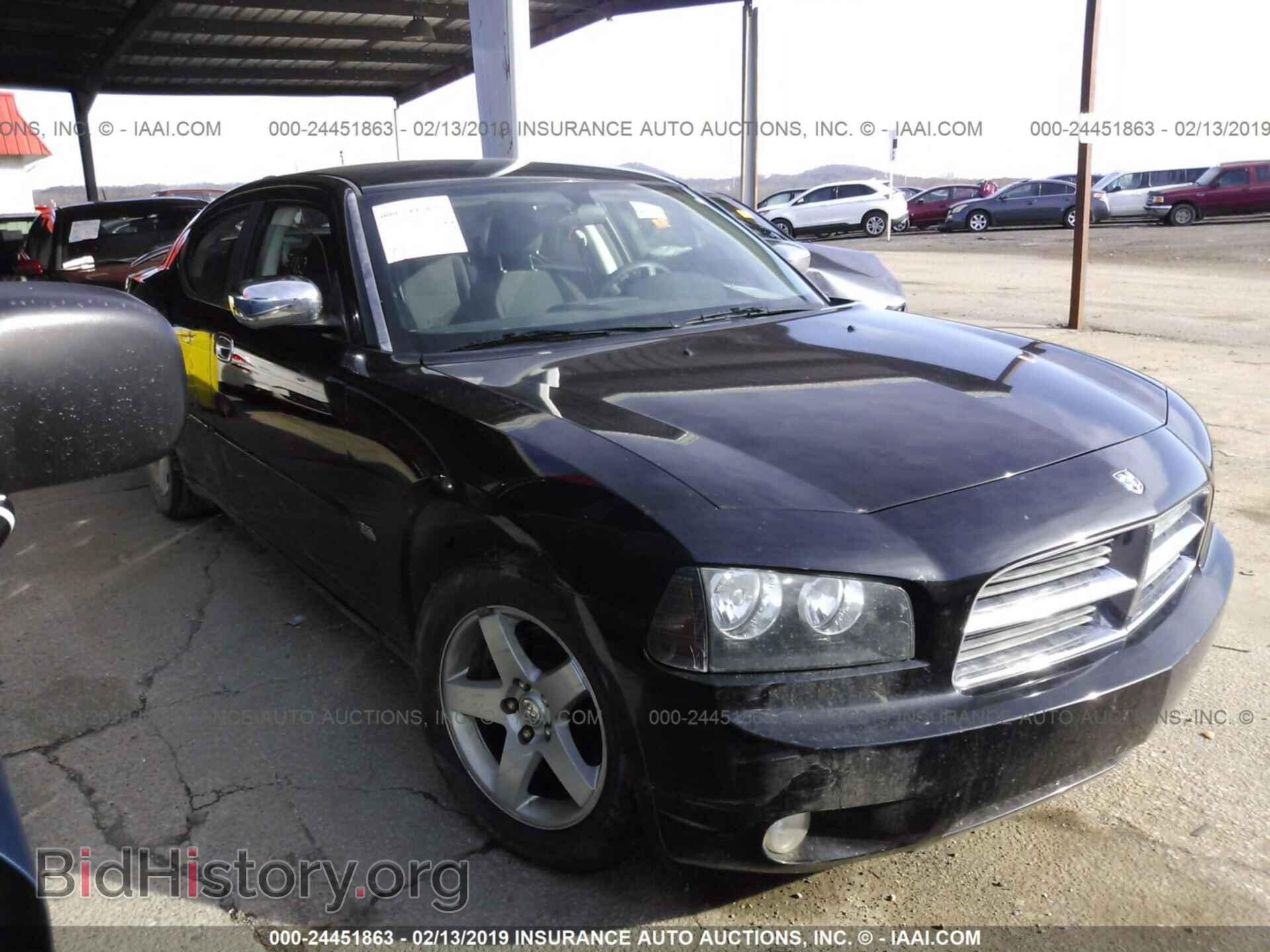 Photo 2B3CA3CV8AH123627 - DODGE CHARGER 2010