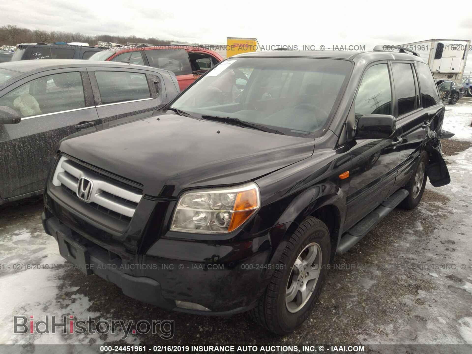 2008 HONDA PILOT - VIN: 5FNYF18768B033526 - Фото 2