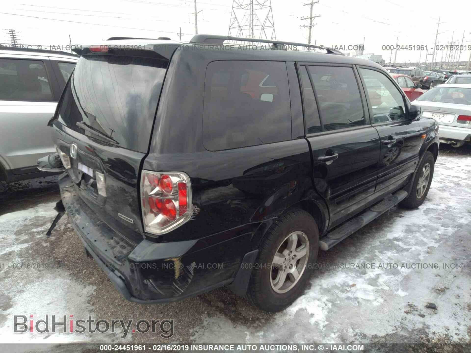 2008 HONDA PILOT - VIN: 5FNYF18768B033526 - Фото 4
