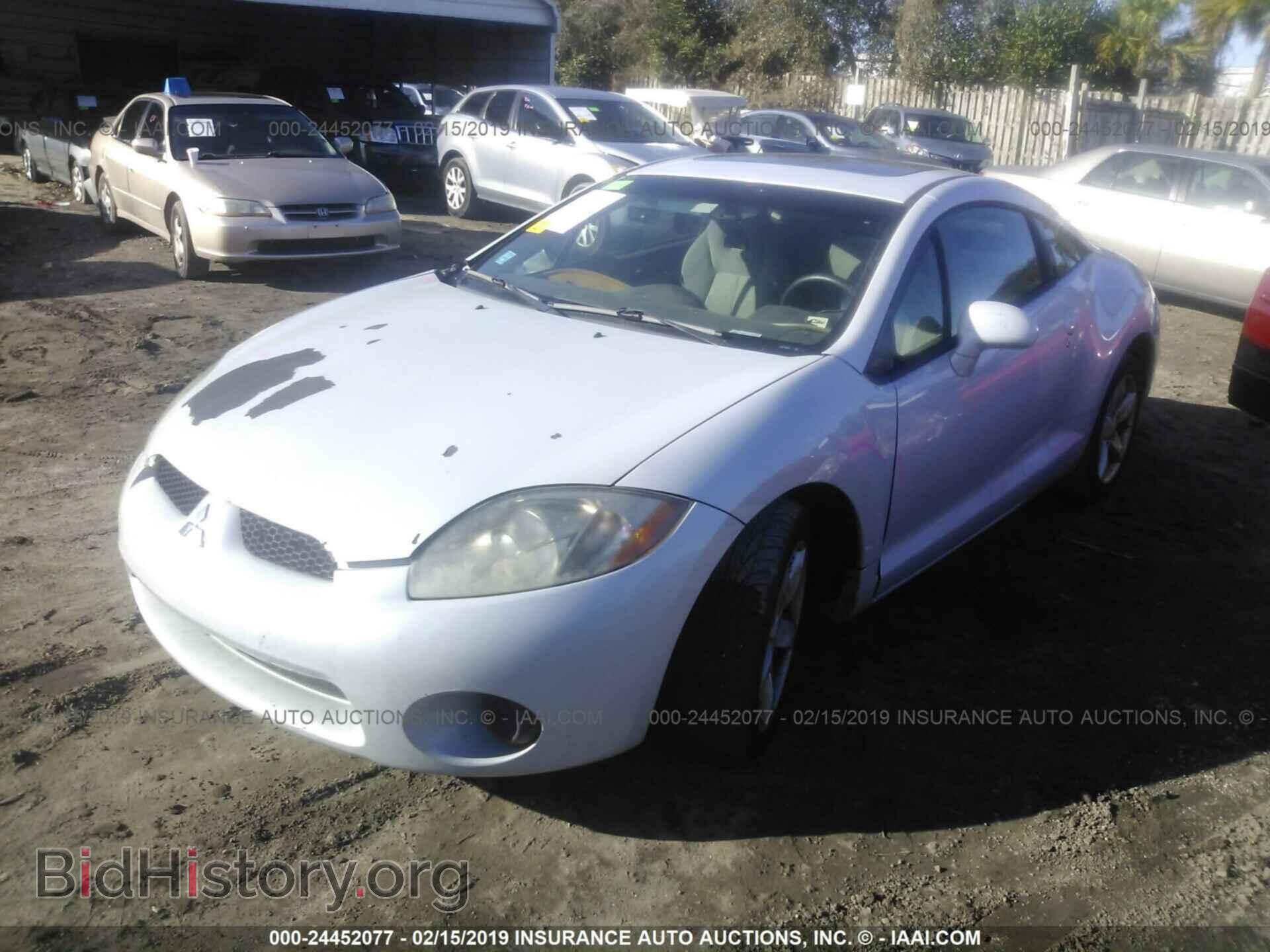 2006 MITSUBISHI ECLIPSE - VIN: 4A3AK24F96E023861 - Фото 2