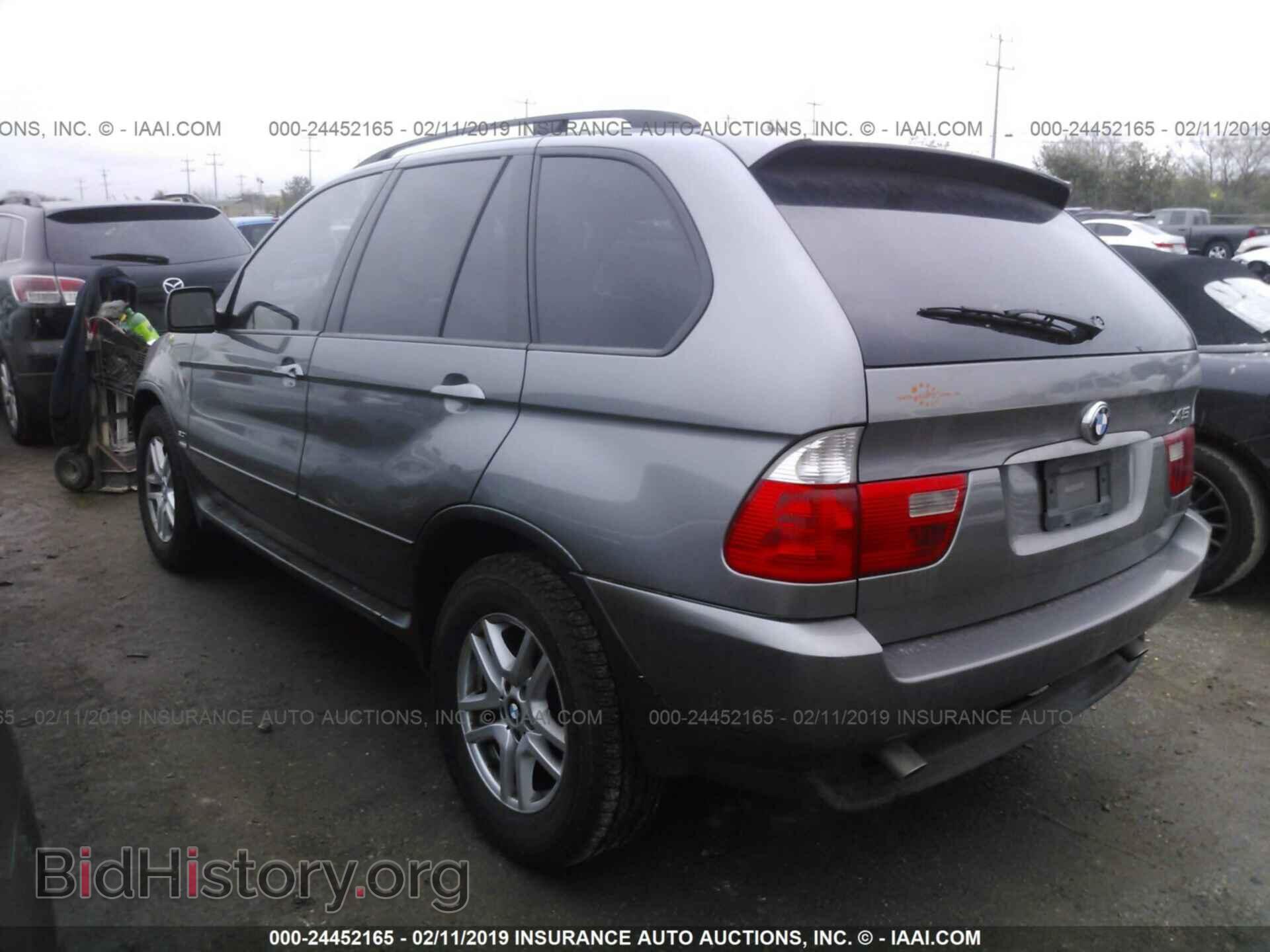 2005 BMW X5 - VIN: 5UXFA13565LY21600 - Фото 3