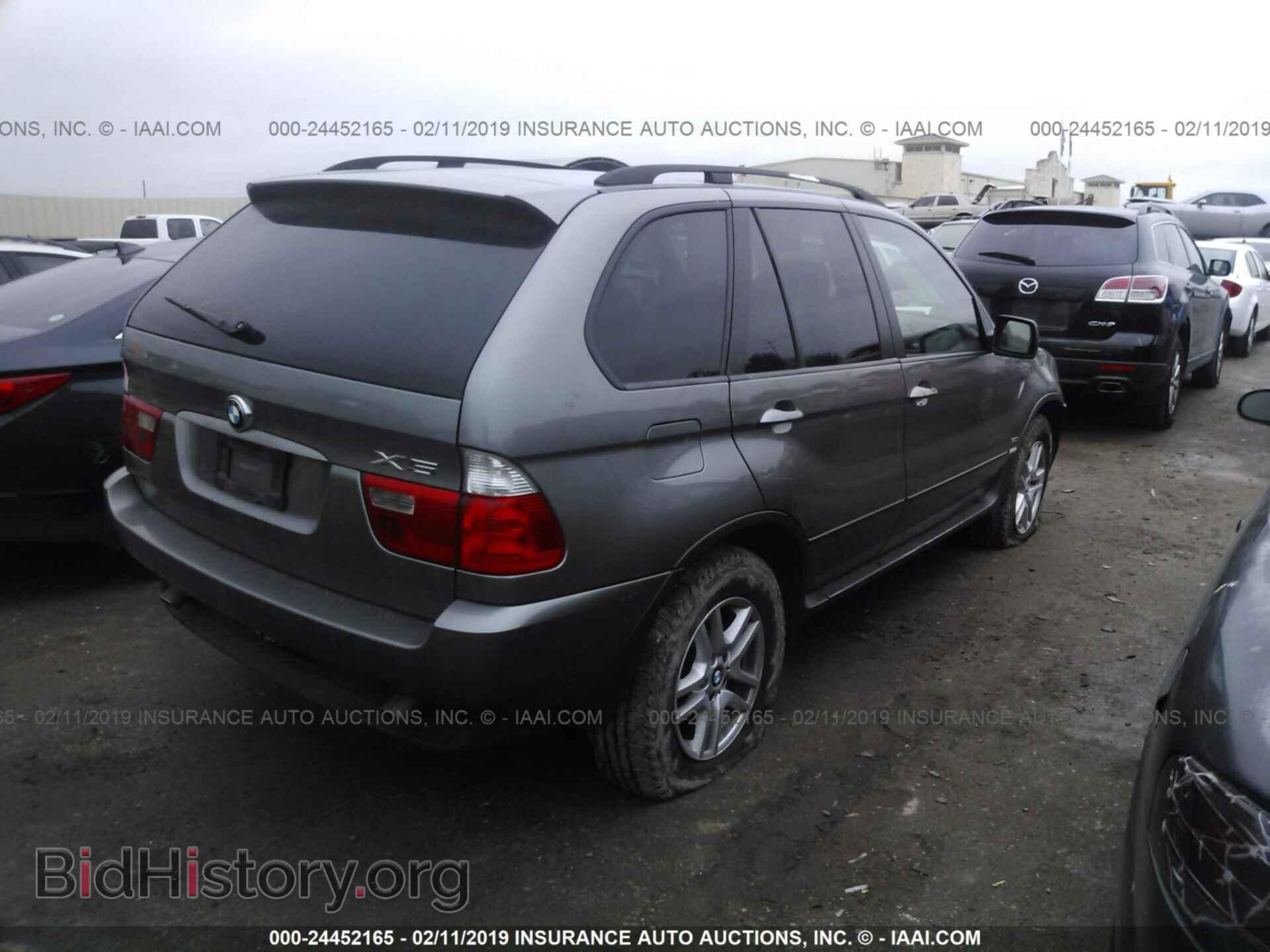 2005 BMW X5 - VIN: 5UXFA13565LY21600 - Фото 4