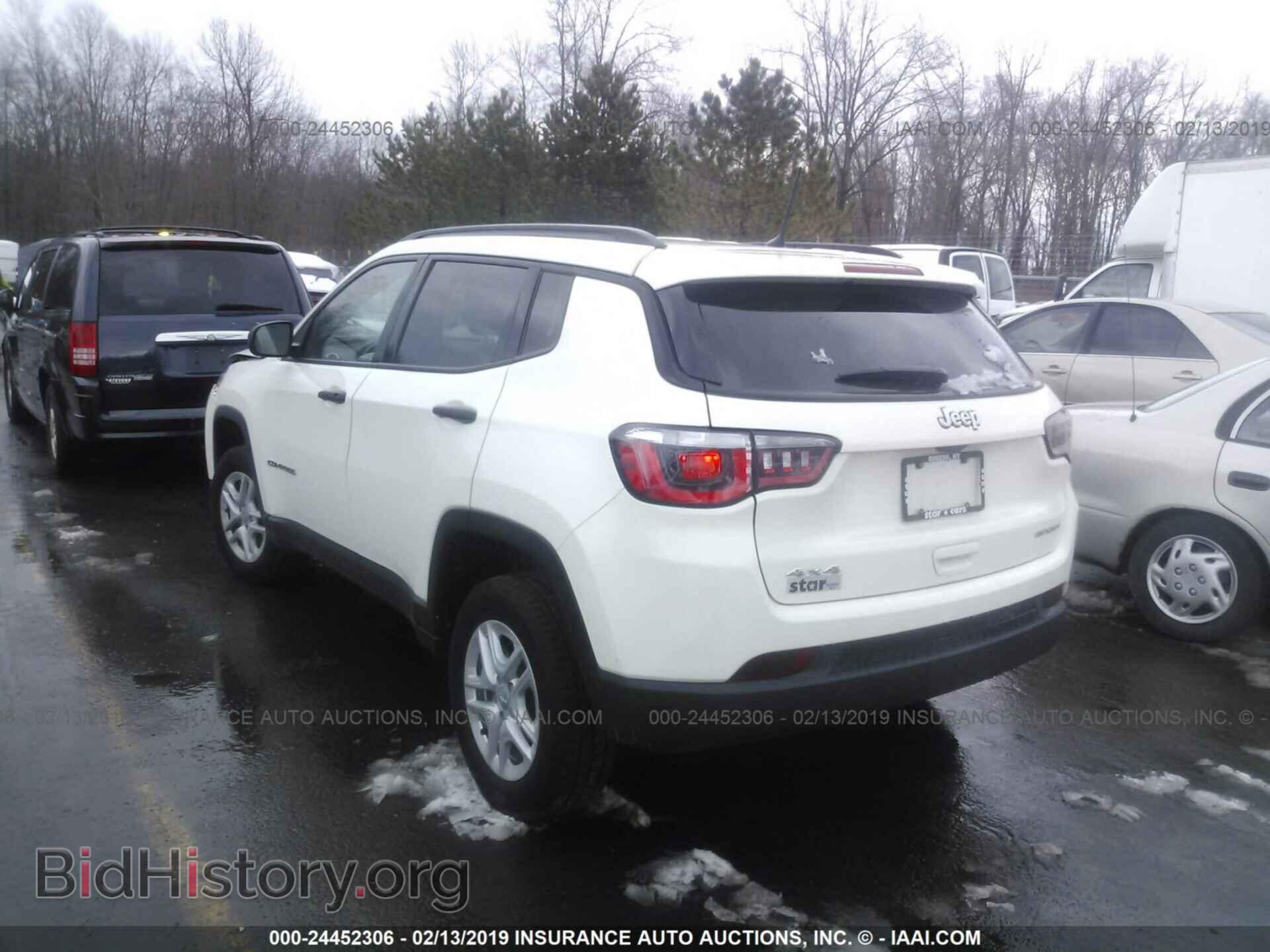 2018 JEEP COMPASS - VIN: 3C4NJDAB9JT112620 - Фото 3