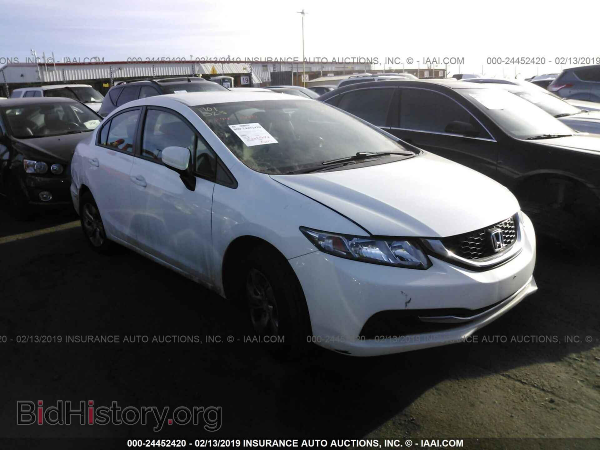 Фотография 19XFB2F55EE030502 - HONDA CIVIC 2014