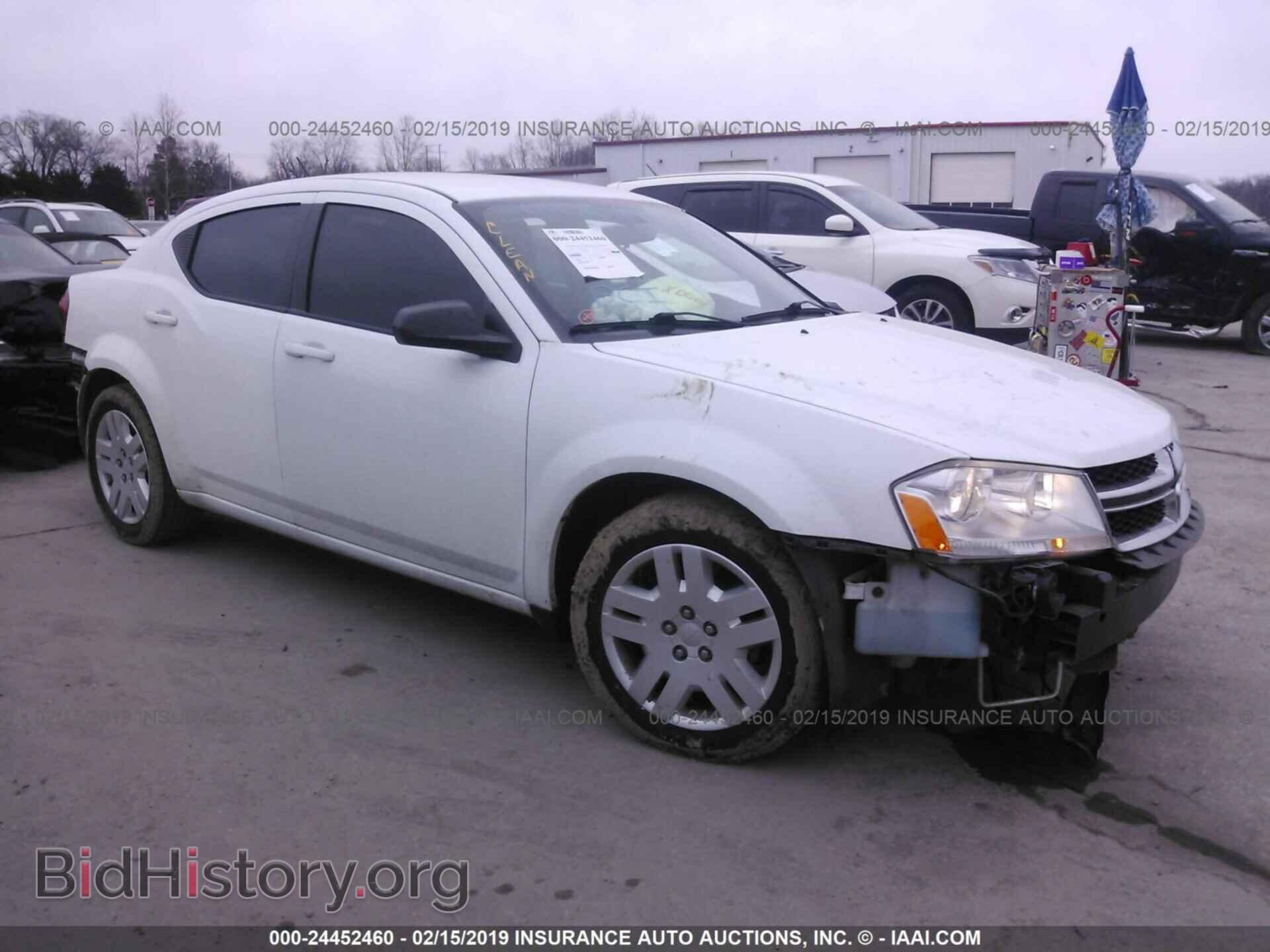 Фотография 1C3CDZAB5EN181276 - DODGE AVENGER 2014