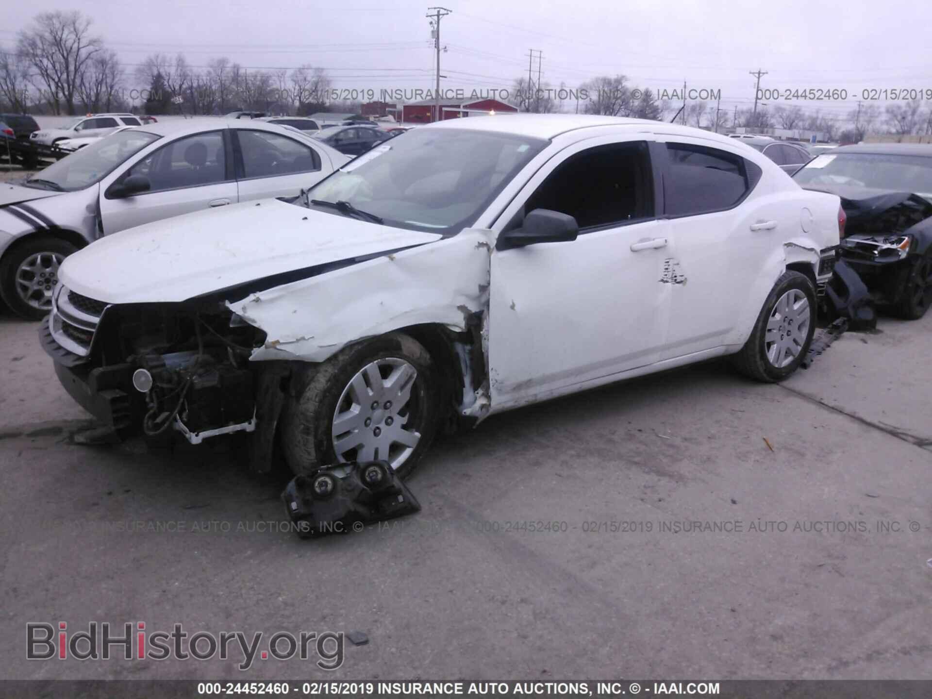 2014 DODGE AVENGER - VIN: 1C3CDZAB5EN181276 - Фото 2