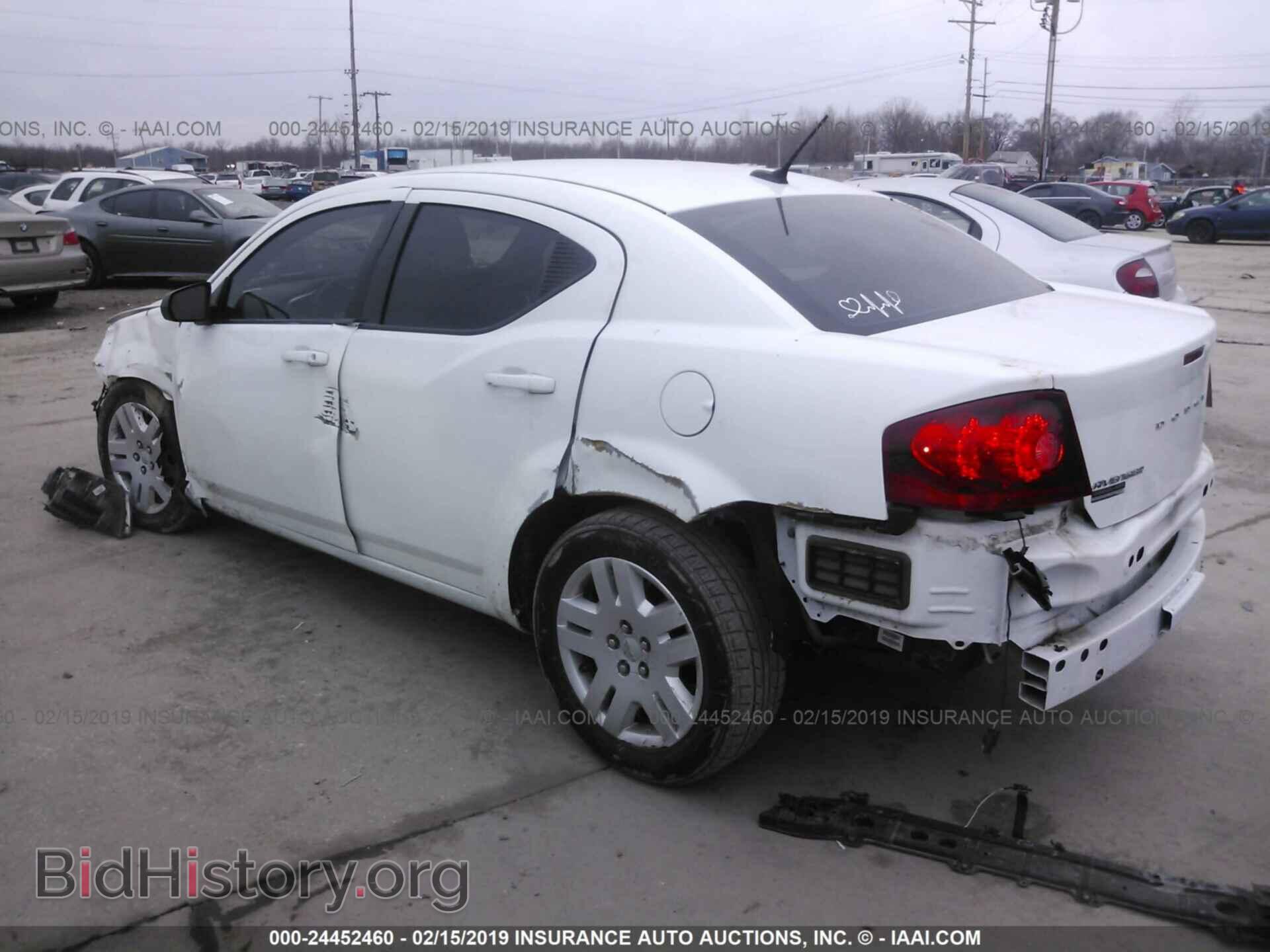 2014 DODGE AVENGER - VIN: 1C3CDZAB5EN181276 - Фото 3