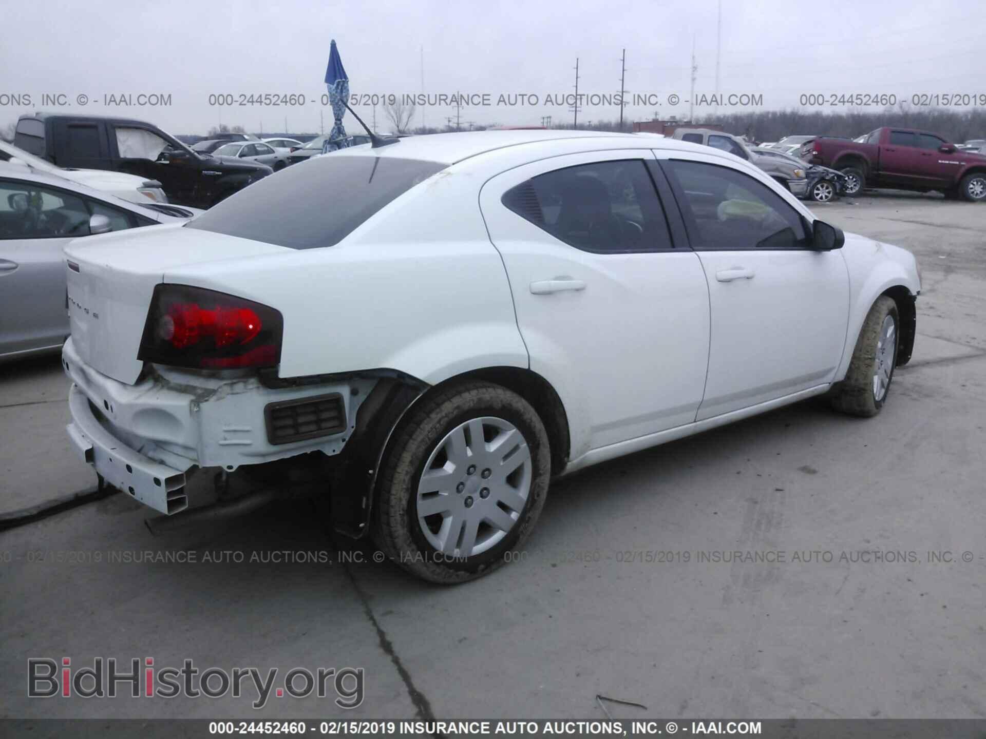2014 DODGE AVENGER - VIN: 1C3CDZAB5EN181276 - Фото 4