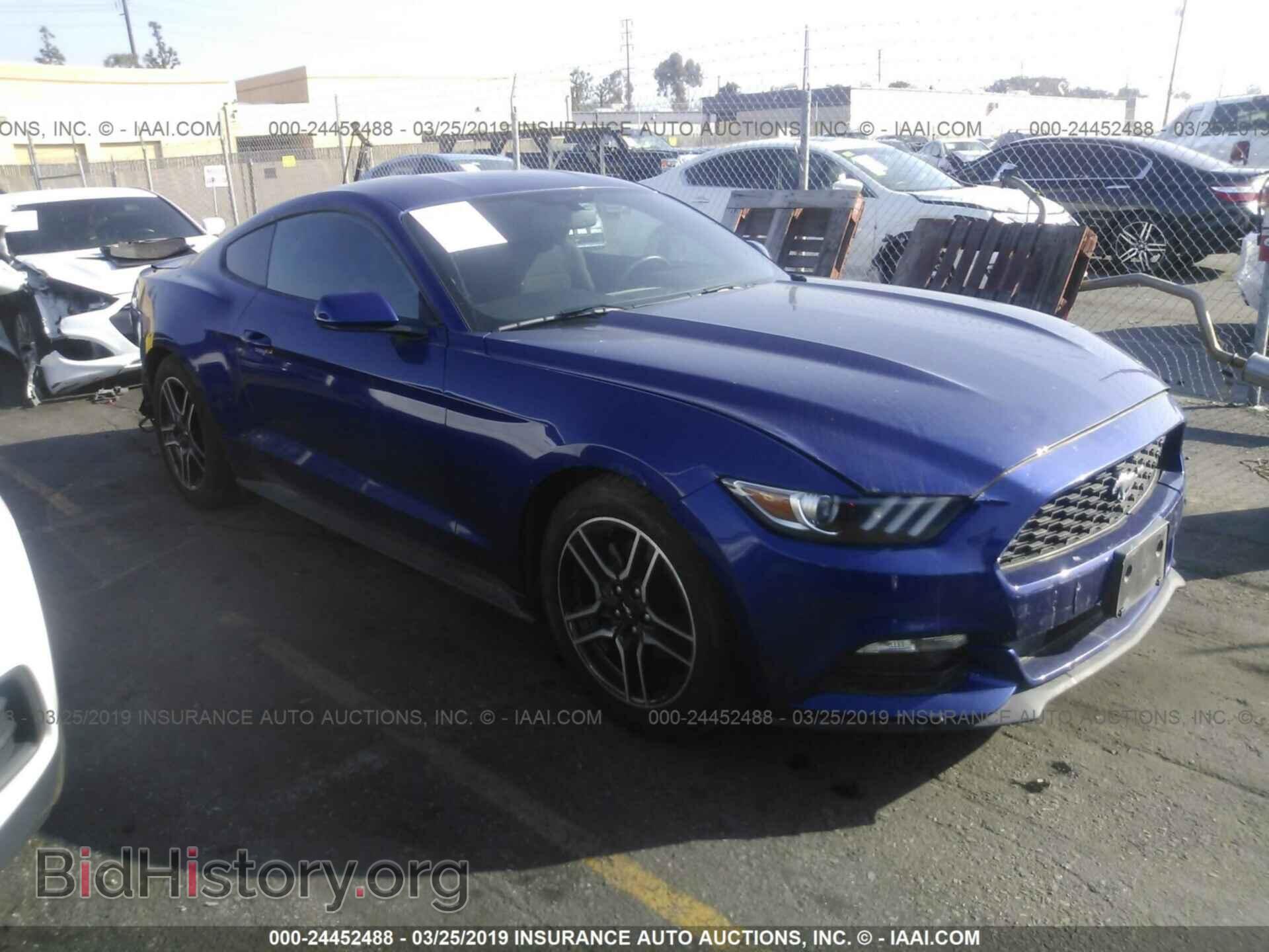 Фотография 1FA6P8AM8G5242690 - FORD MUSTANG 2016