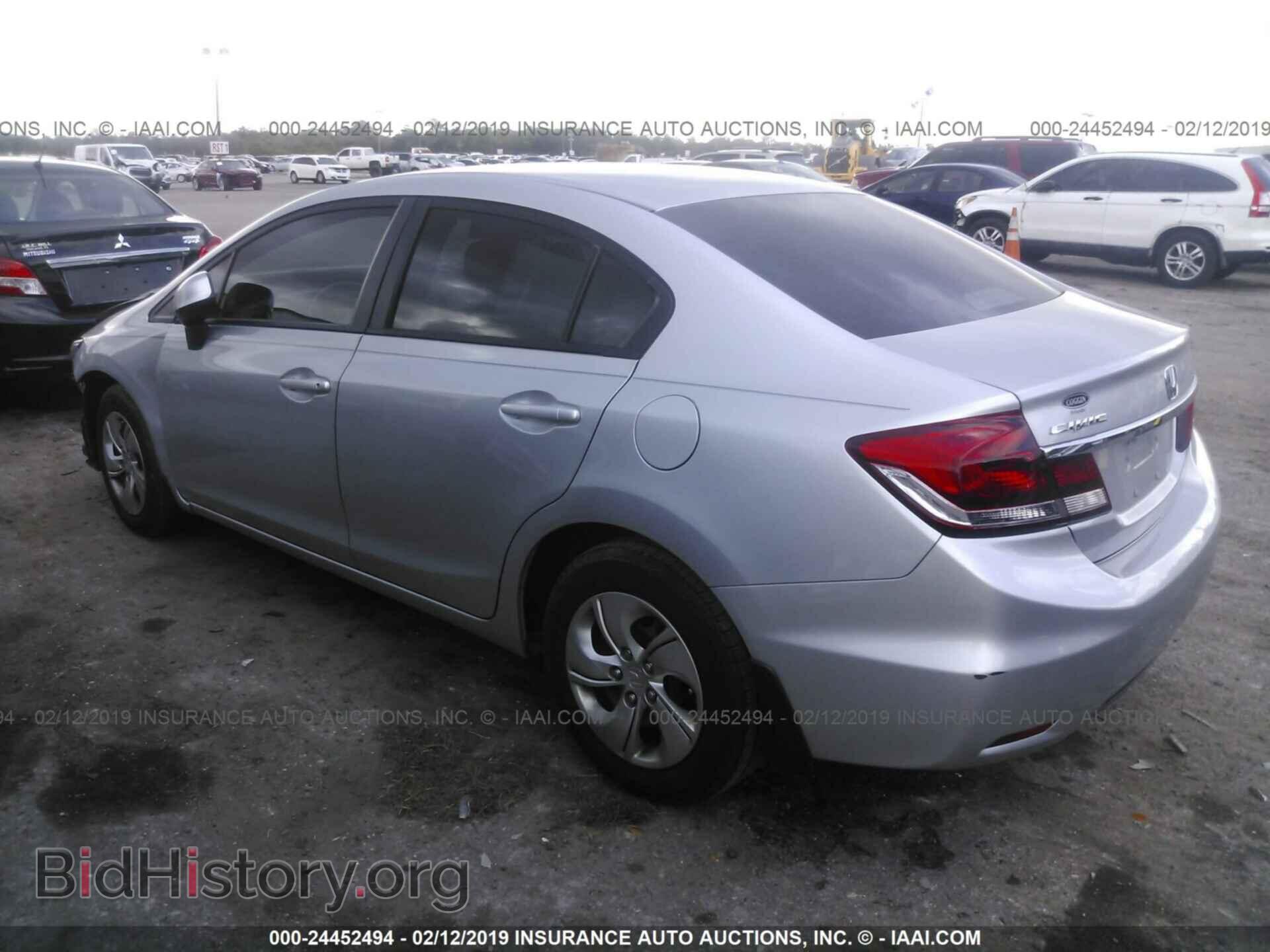 2013 HONDA CIVIC - VIN: 19XFB2F54DE080595 - Фото 3