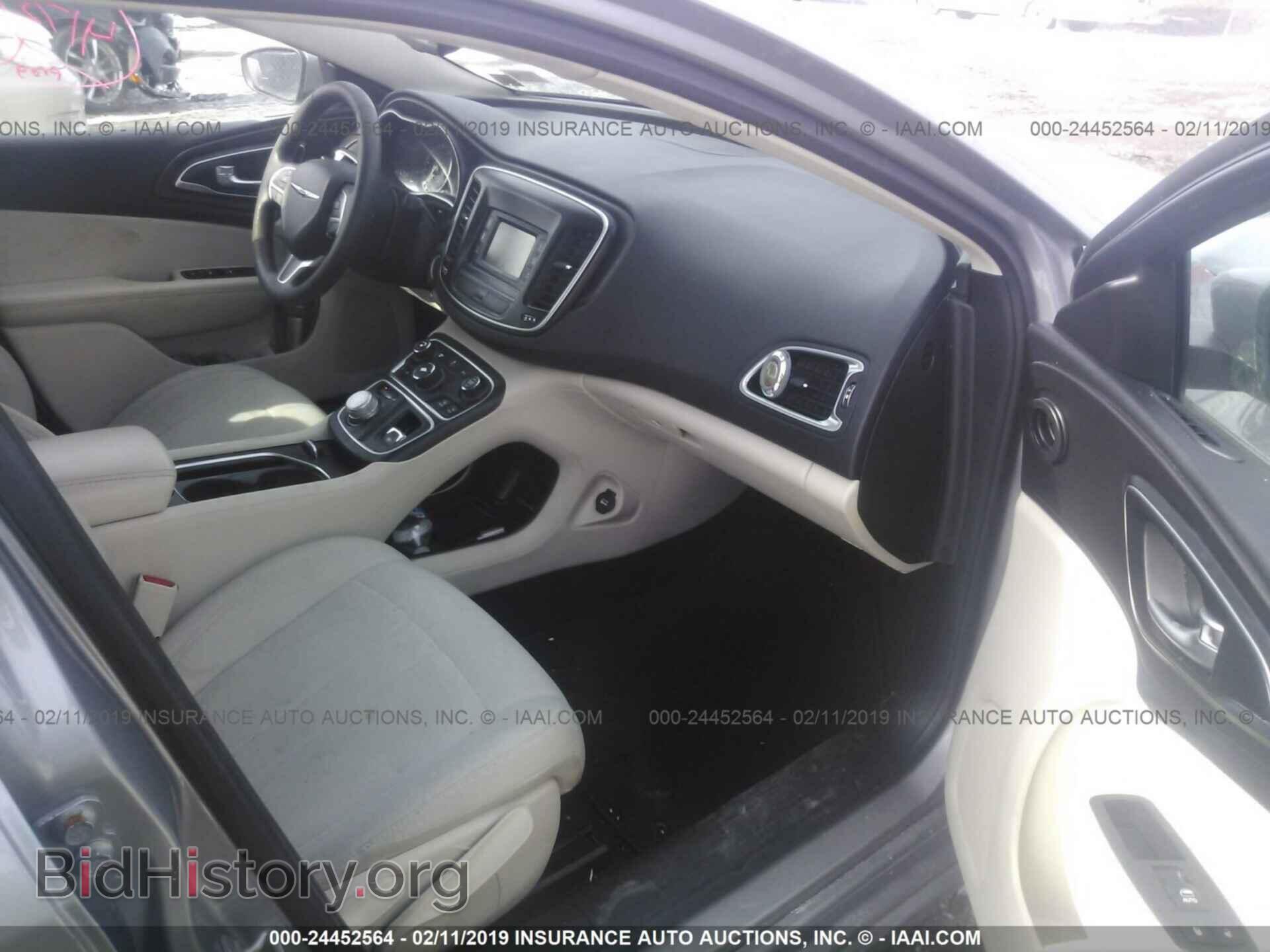 2016 CHRYSLER 200 - VIN: 1C3CCCAB1GN101197 - Фото 5
