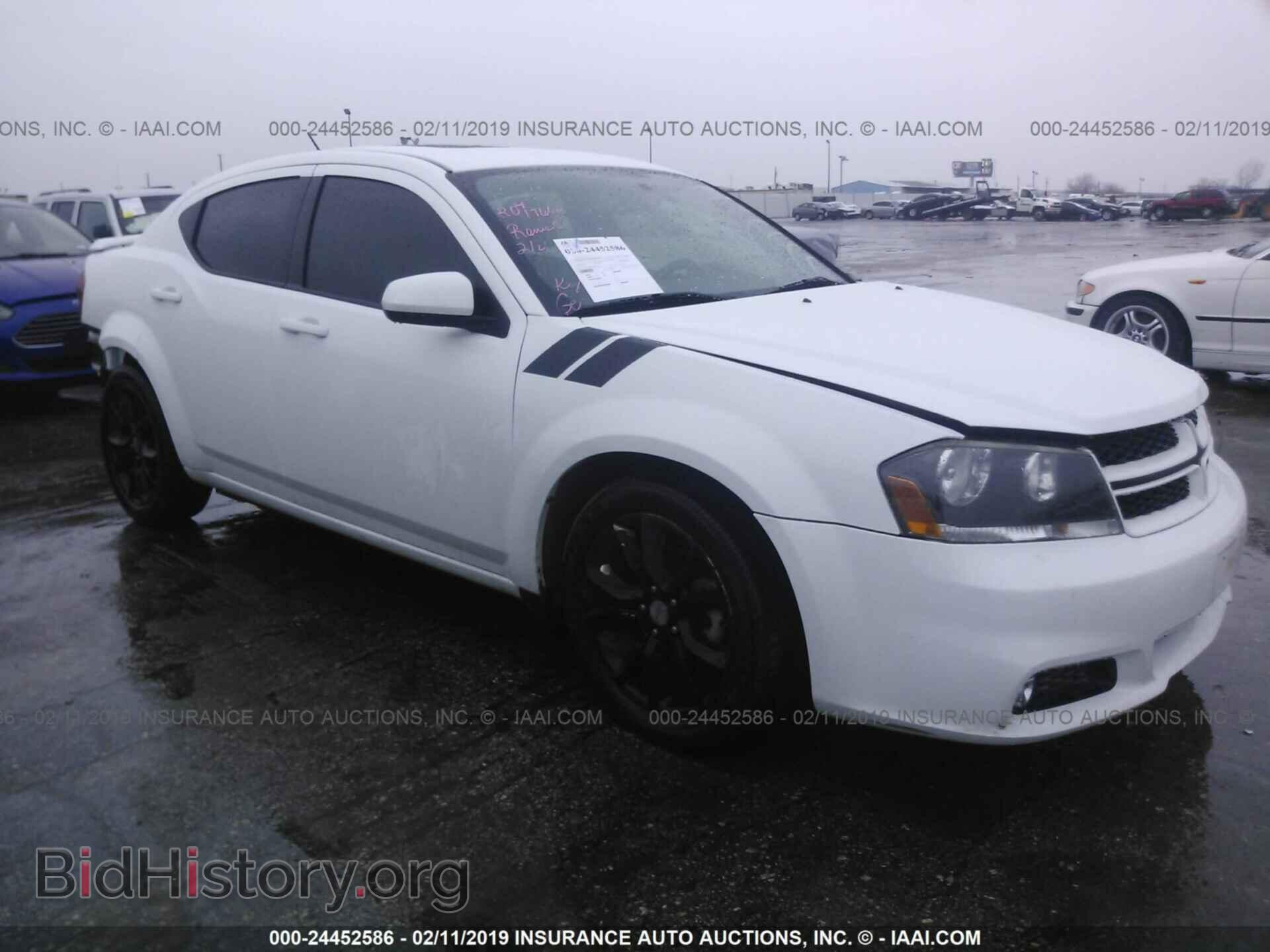 Photo 1C3CDZBG8DN756981 - DODGE AVENGER 2013