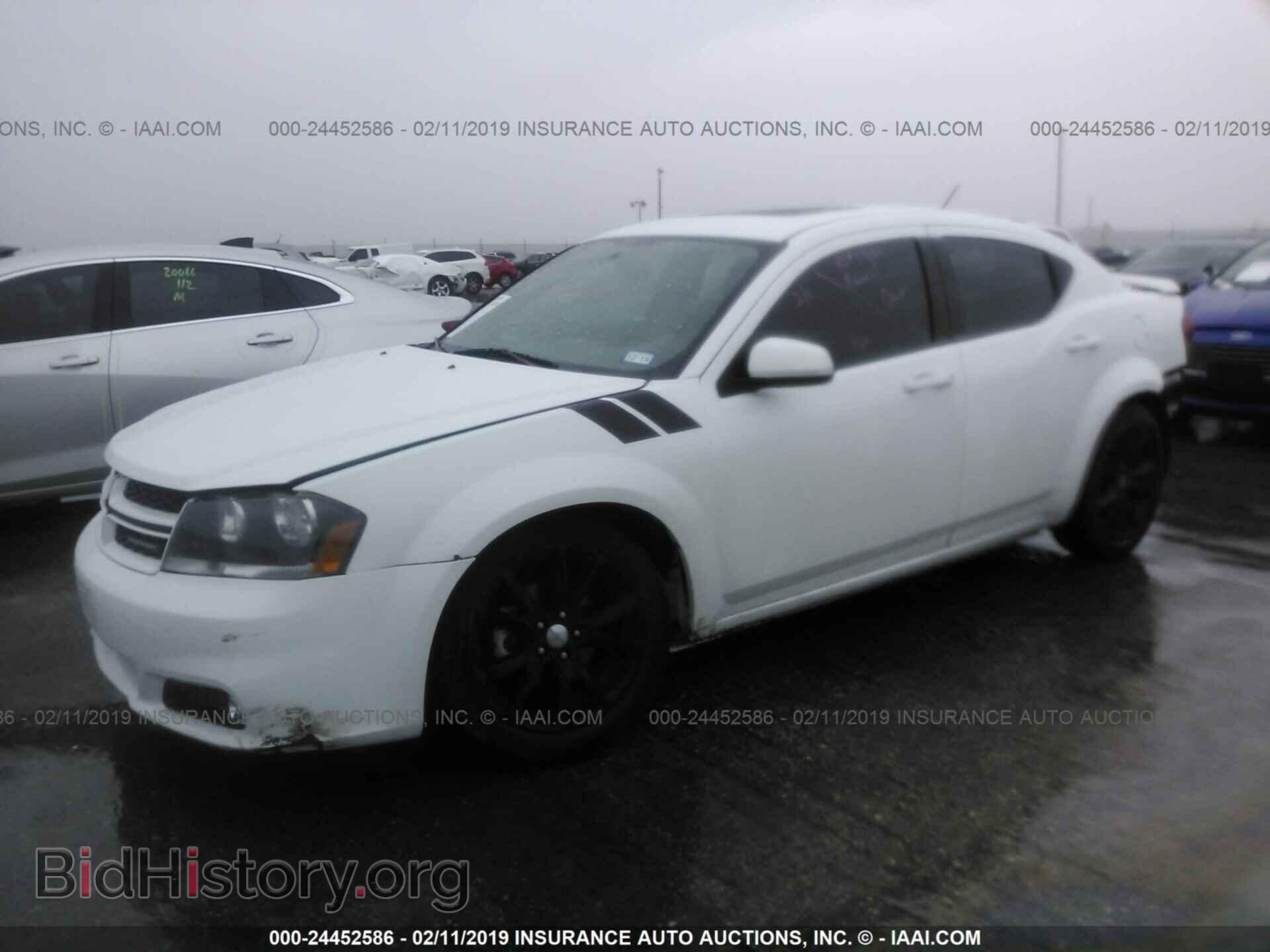 2013 DODGE AVENGER - VIN: 1C3CDZBG8DN756981 - Фото 2
