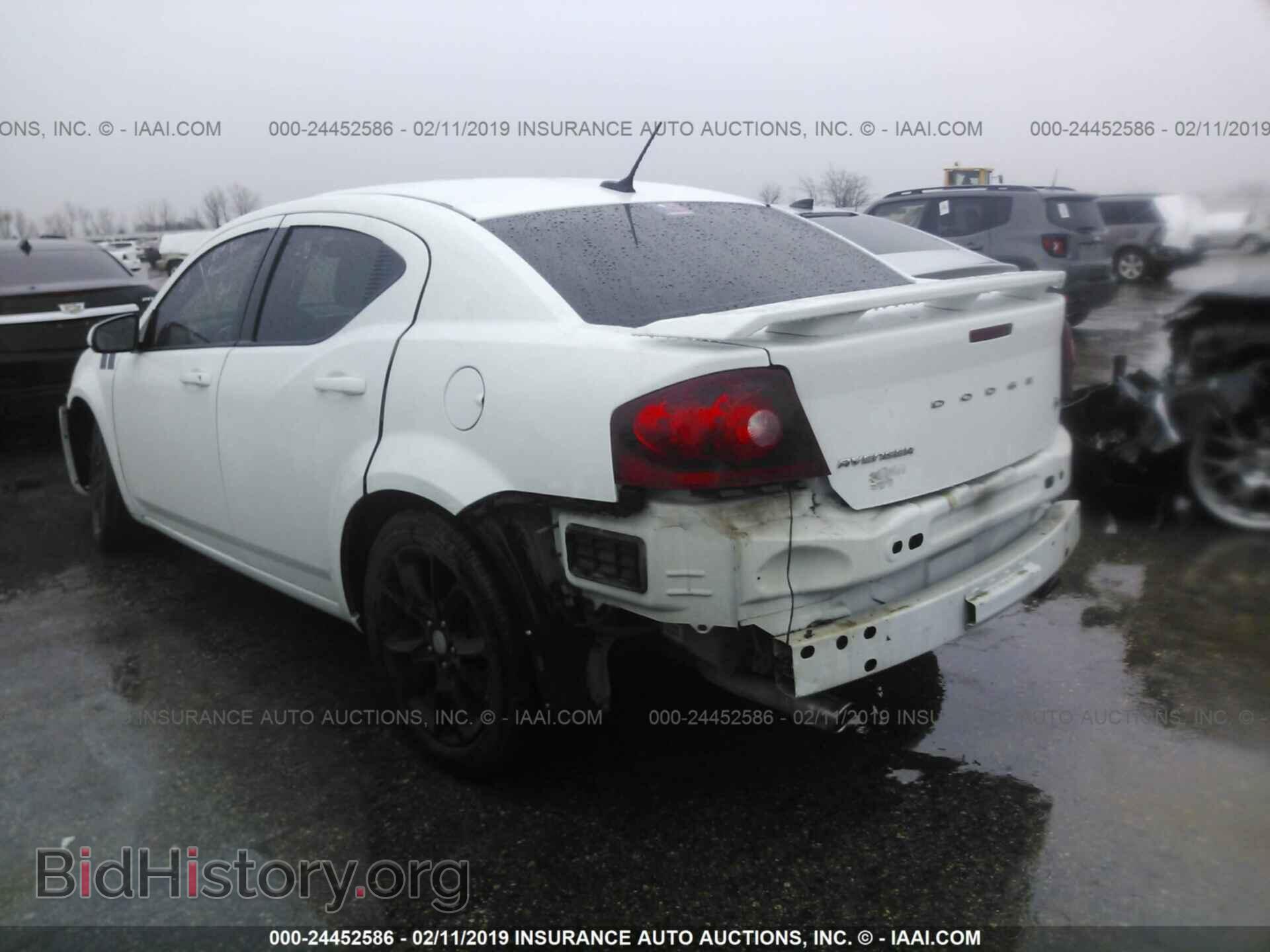 2013 DODGE AVENGER - VIN: 1C3CDZBG8DN756981 - Фото 3