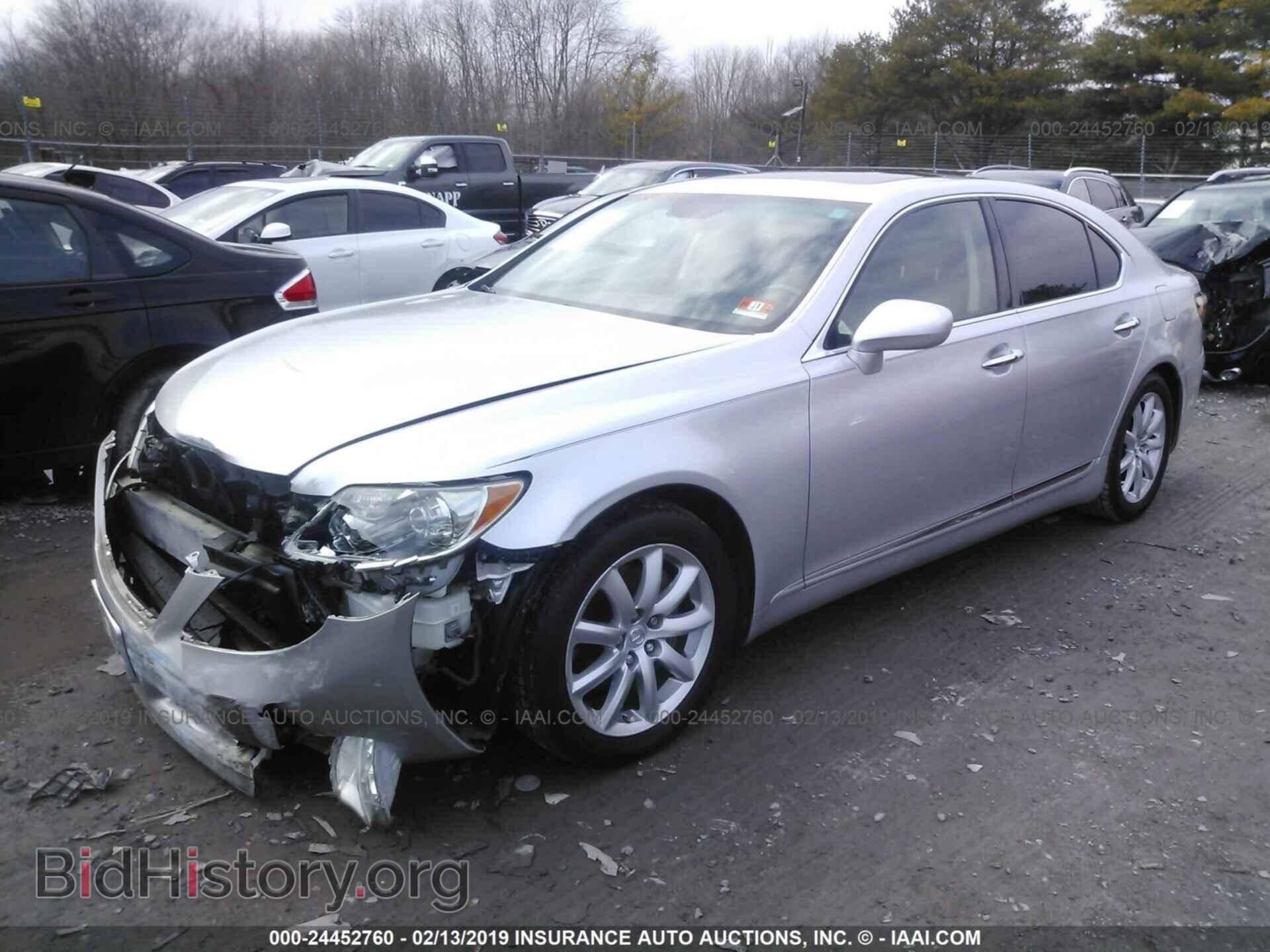 2007 LEXUS LS - VIN: JTHBL46F675045359 - Фото 2