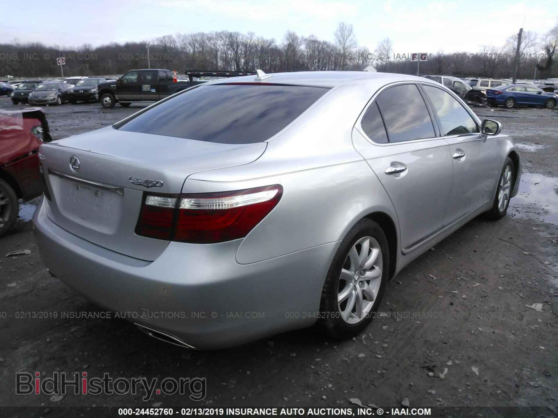 2007 LEXUS LS - VIN: JTHBL46F675045359 - Фото 4