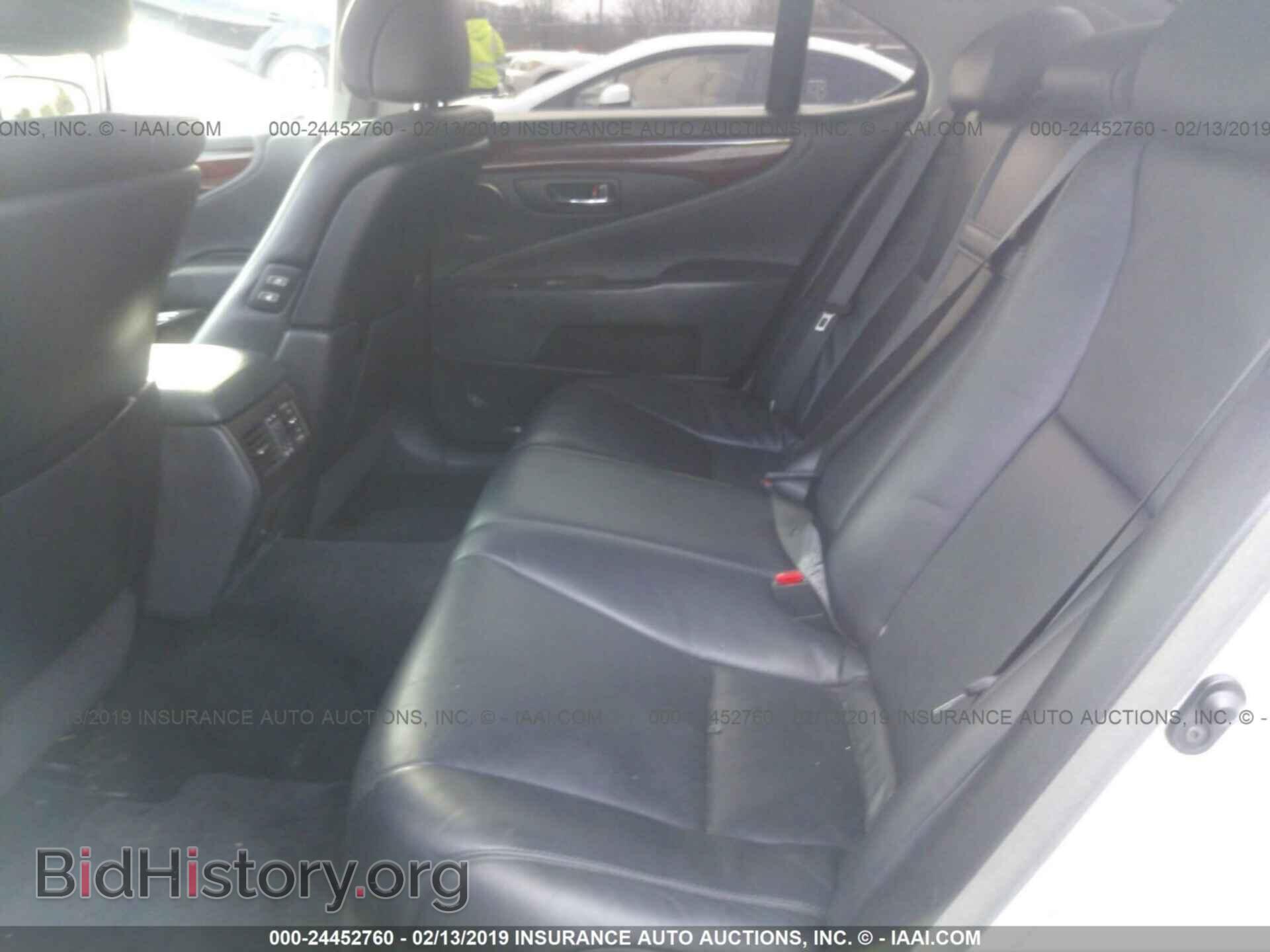 2007 LEXUS LS - VIN: JTHBL46F675045359 - Фото 8