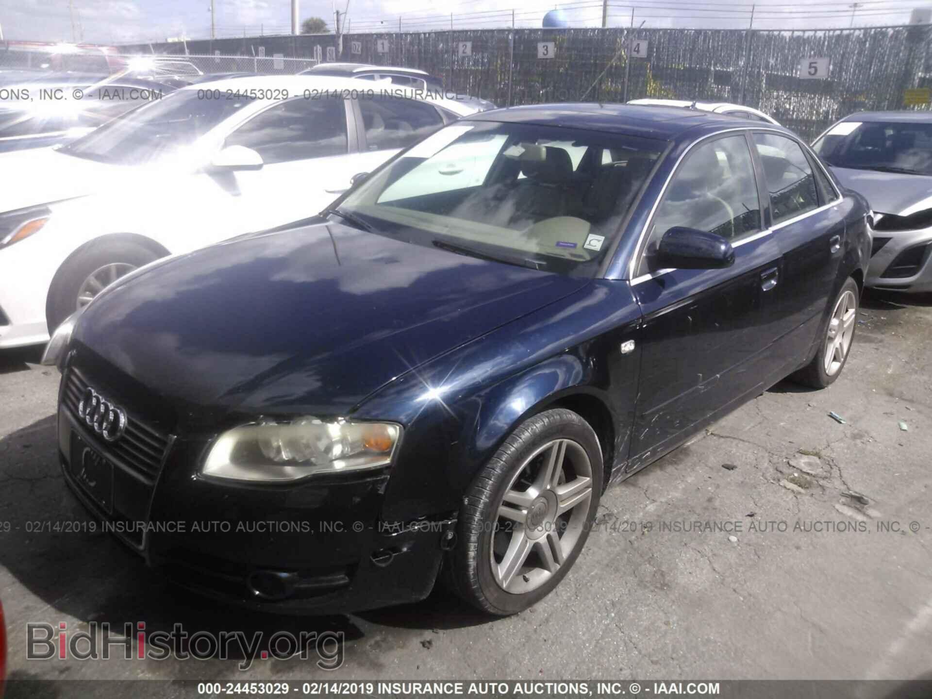 2007 AUDI A4 - VIN: WAUAF78E17A207865 - Фото 2