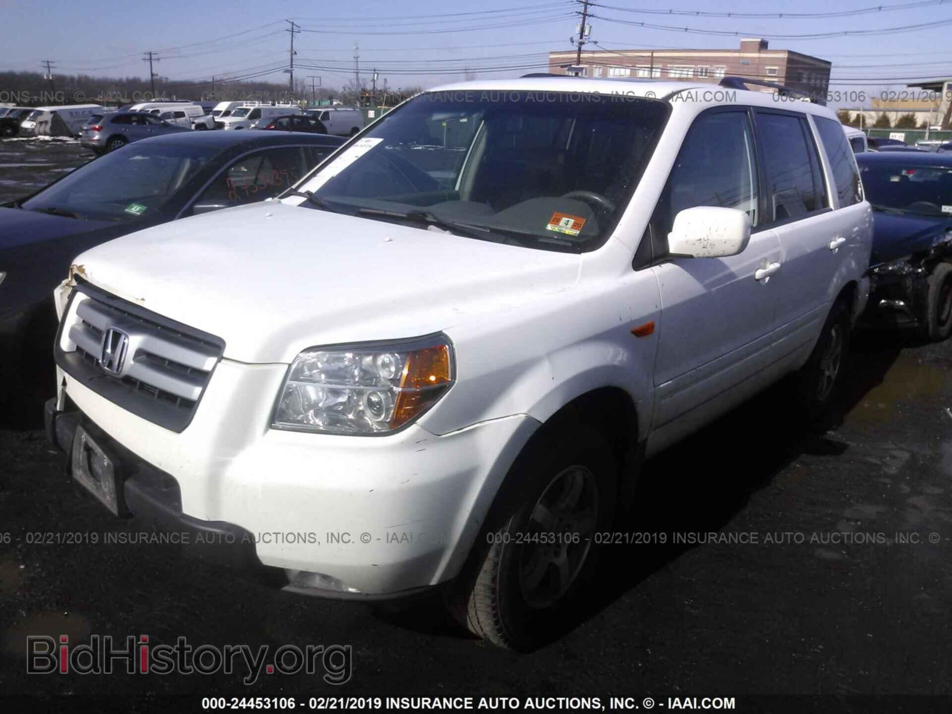 2006 HONDA PILOT - VIN: 5FNYF185X6B019589 - Фото 2