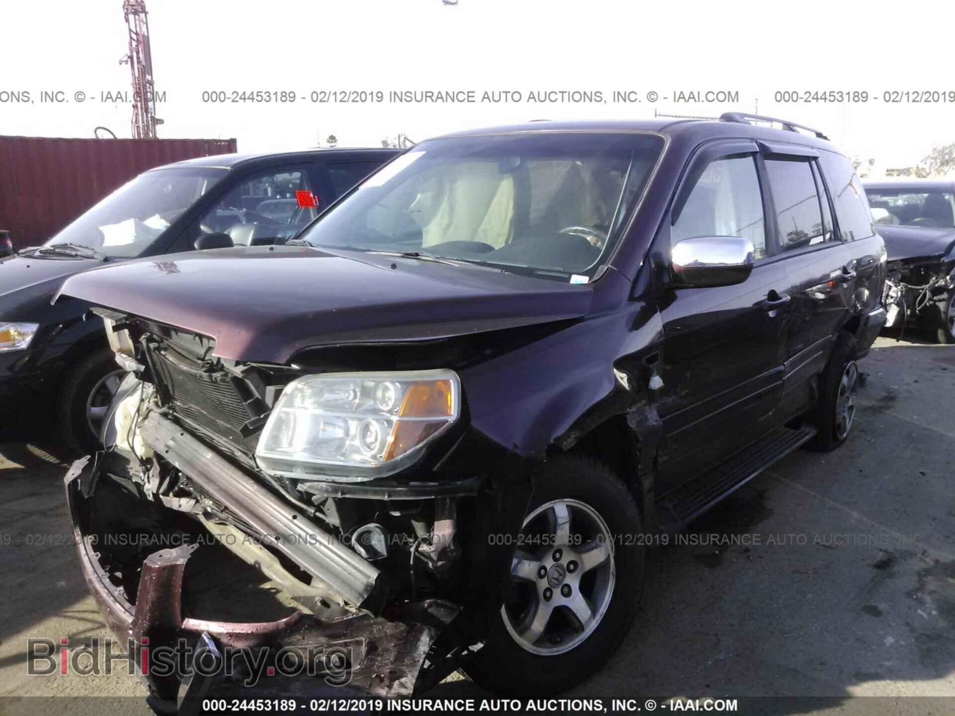2007 HONDA PILOT - VIN: 5FNYF28757B044943 - Фото 2