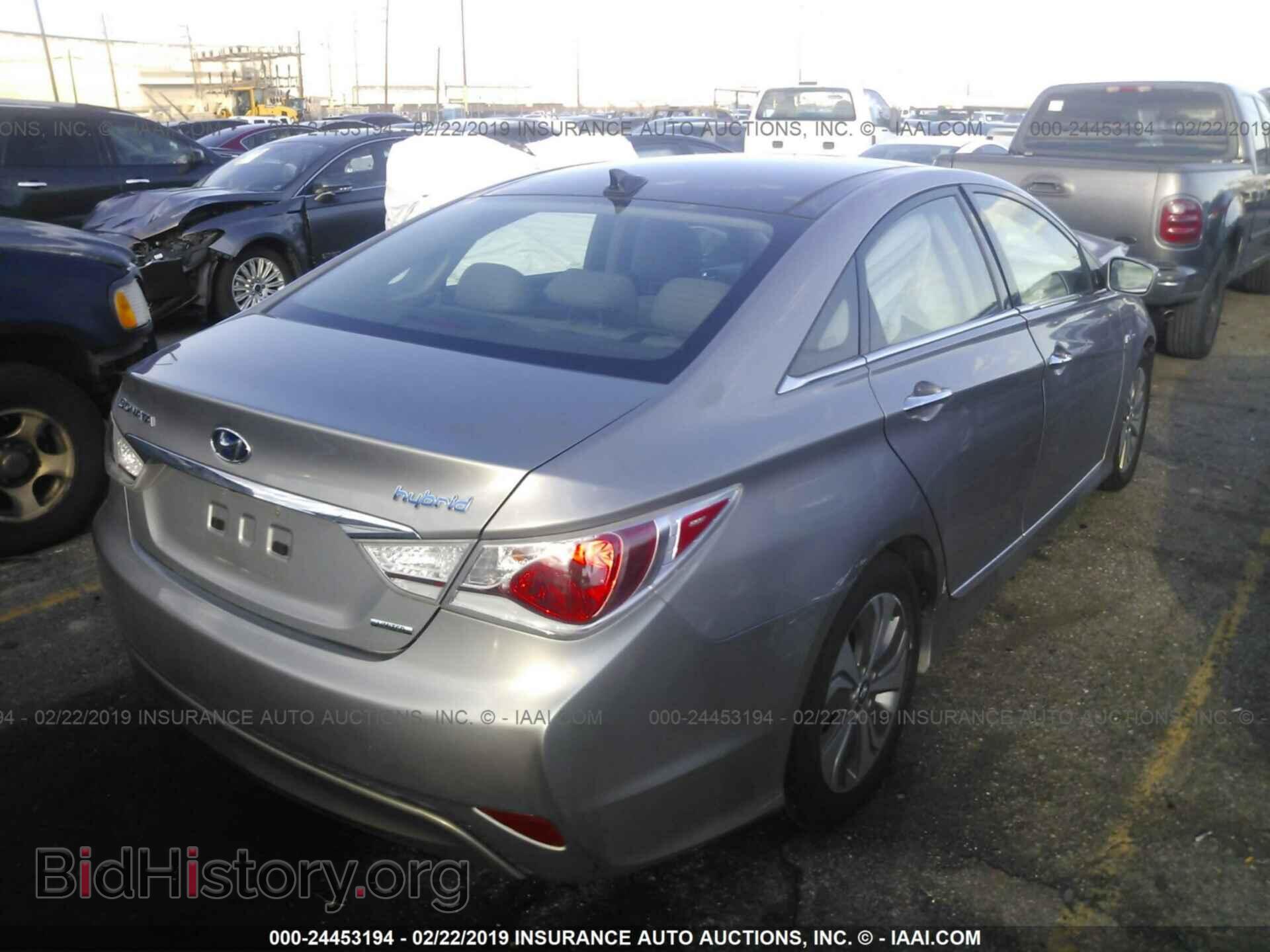 2014 HYUNDAI SONATA - VIN: KMHEC4A46EA104057 - Фото 4