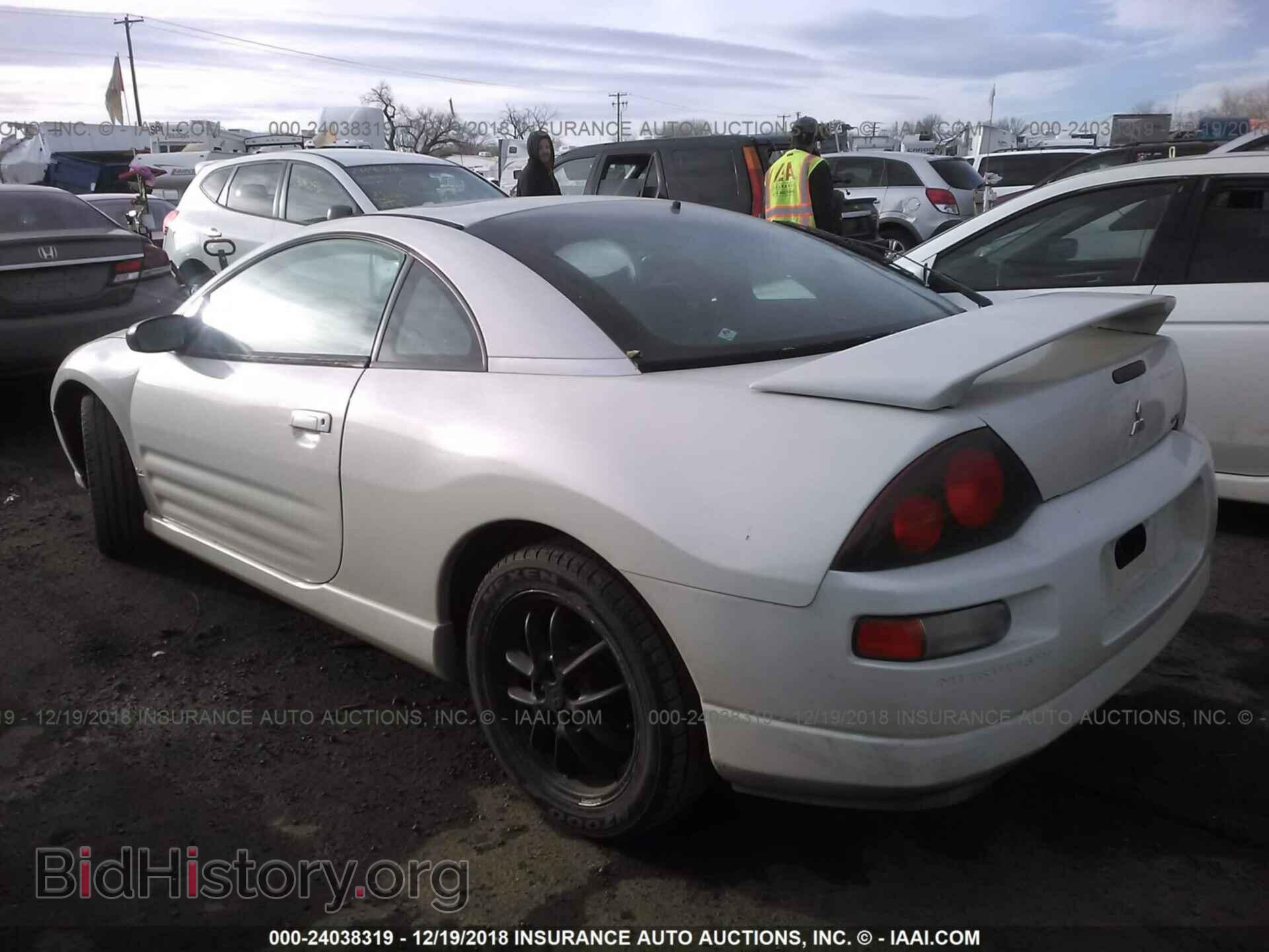 2002 MITSUBISHI ECLIPSE - VIN: 4A3AC54H72E074334 - Фото 3