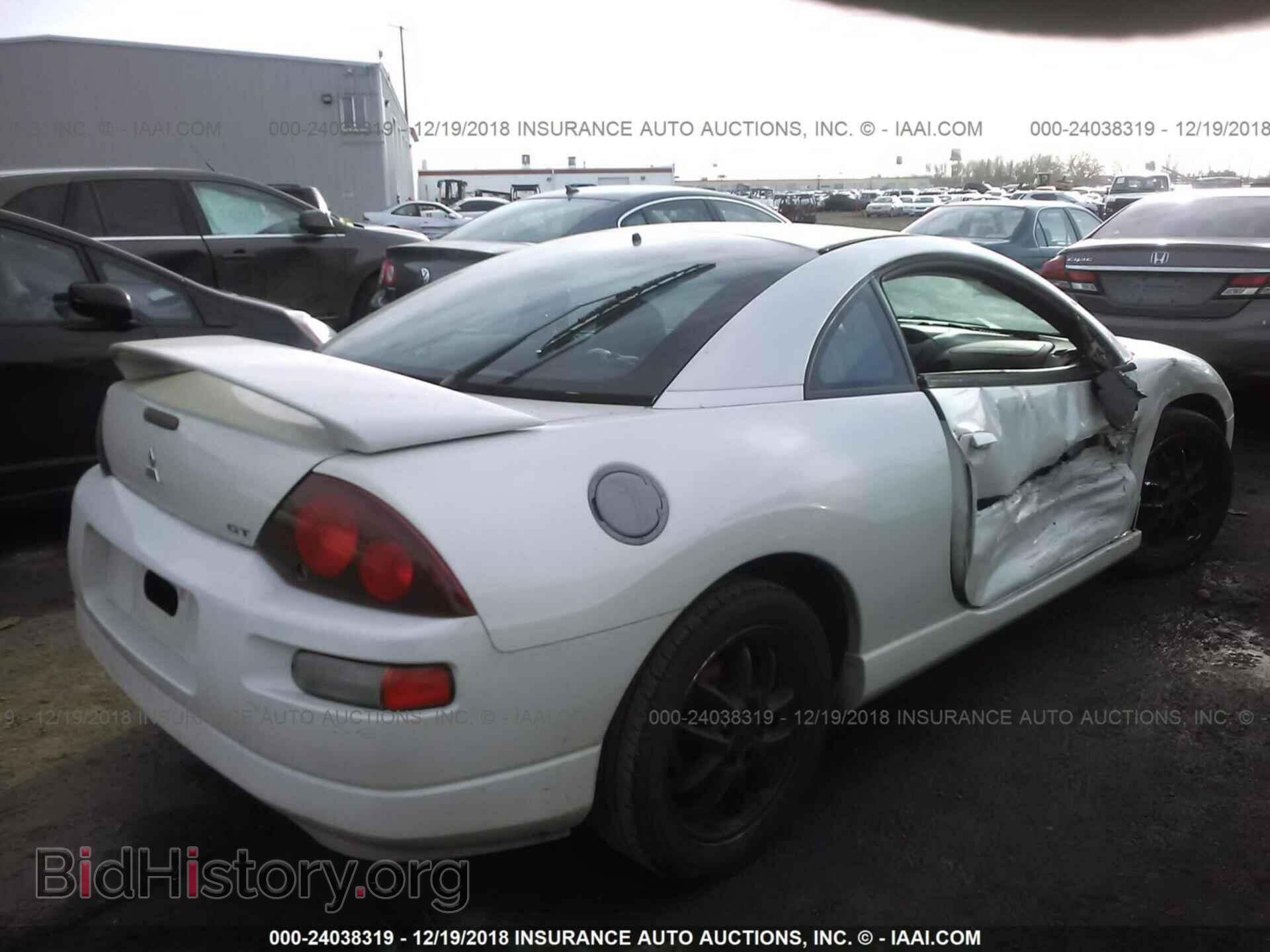 2002 MITSUBISHI ECLIPSE - VIN: 4A3AC54H72E074334 - Фото 4