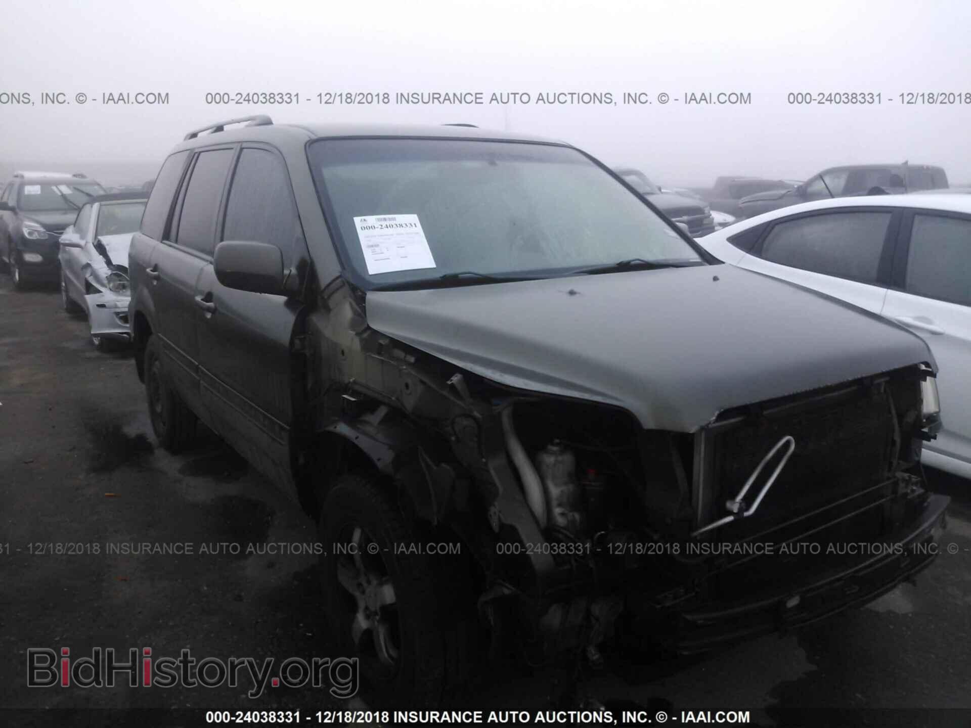 Фотография 5FNYF28436B036568 - HONDA PILOT 2006