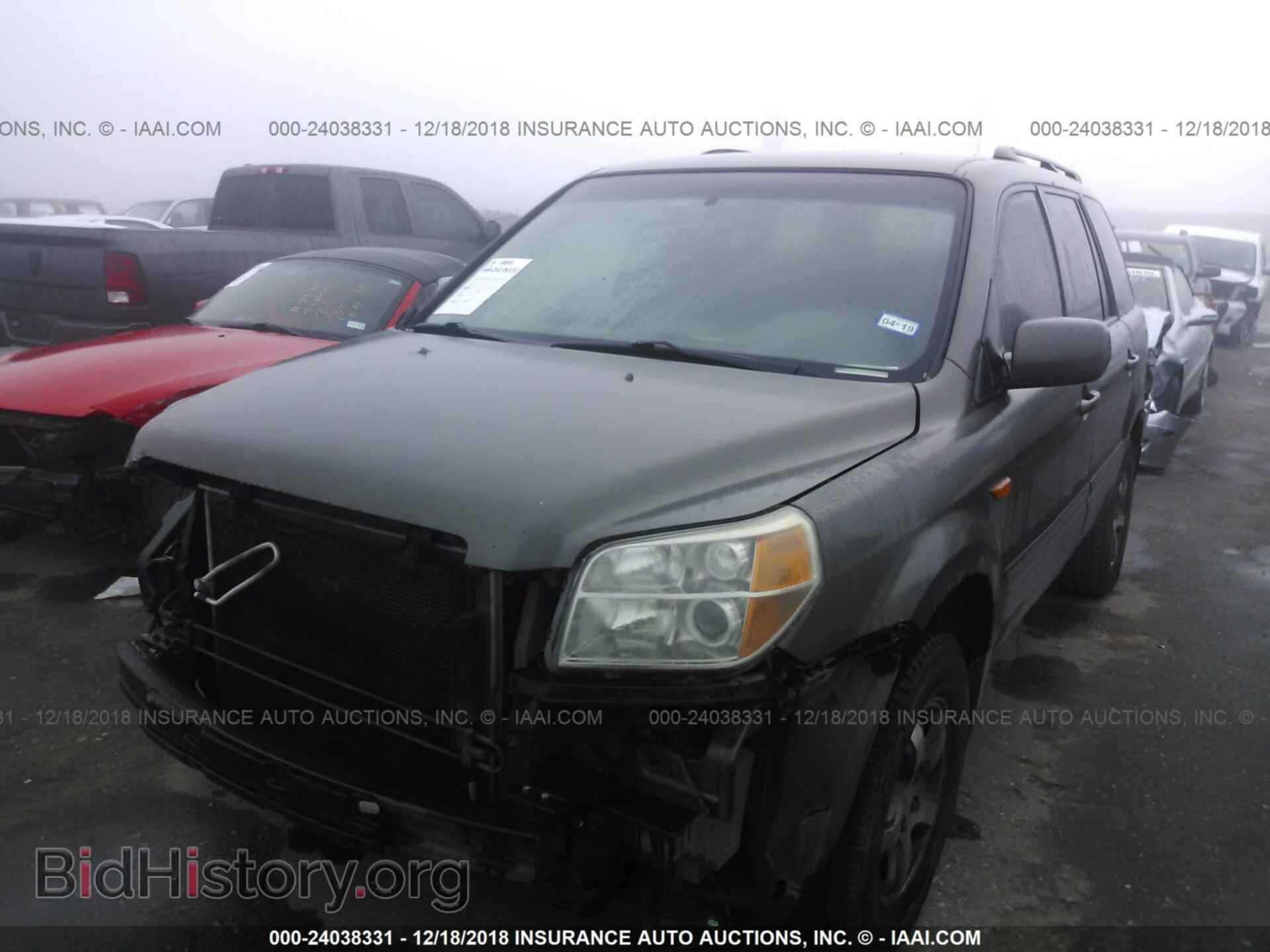2006 HONDA PILOT - VIN: 5FNYF28436B036568 - Фото 2
