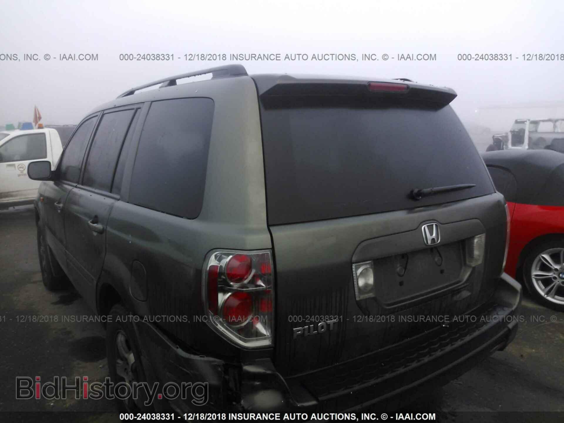 2006 HONDA PILOT - VIN: 5FNYF28436B036568 - Фото 3