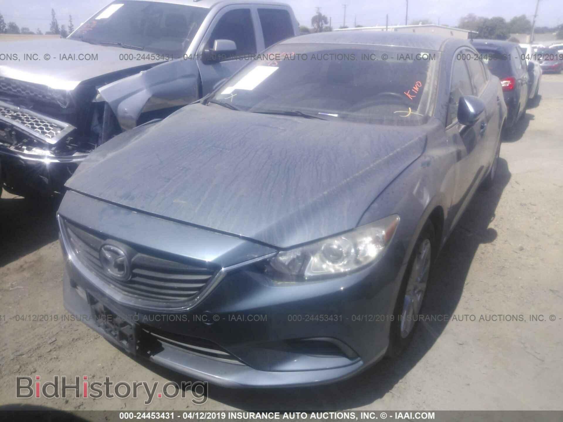 2015 MAZDA 6 - VIN: JM1GJ1U54F1197510 - Фото 2