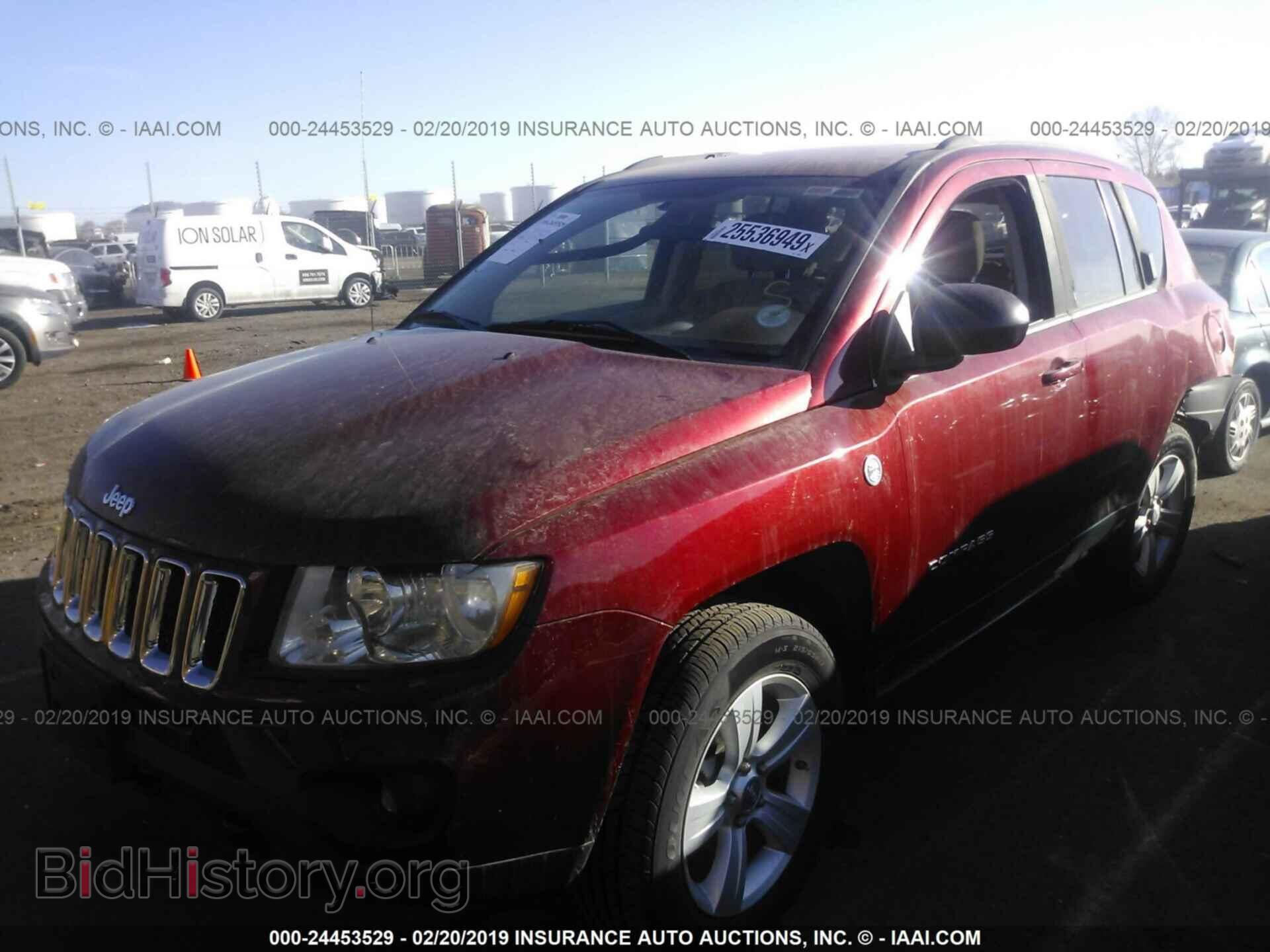 2012 JEEP COMPASS - VIN: 1C4NJDBBXCD524858 - Фото 2