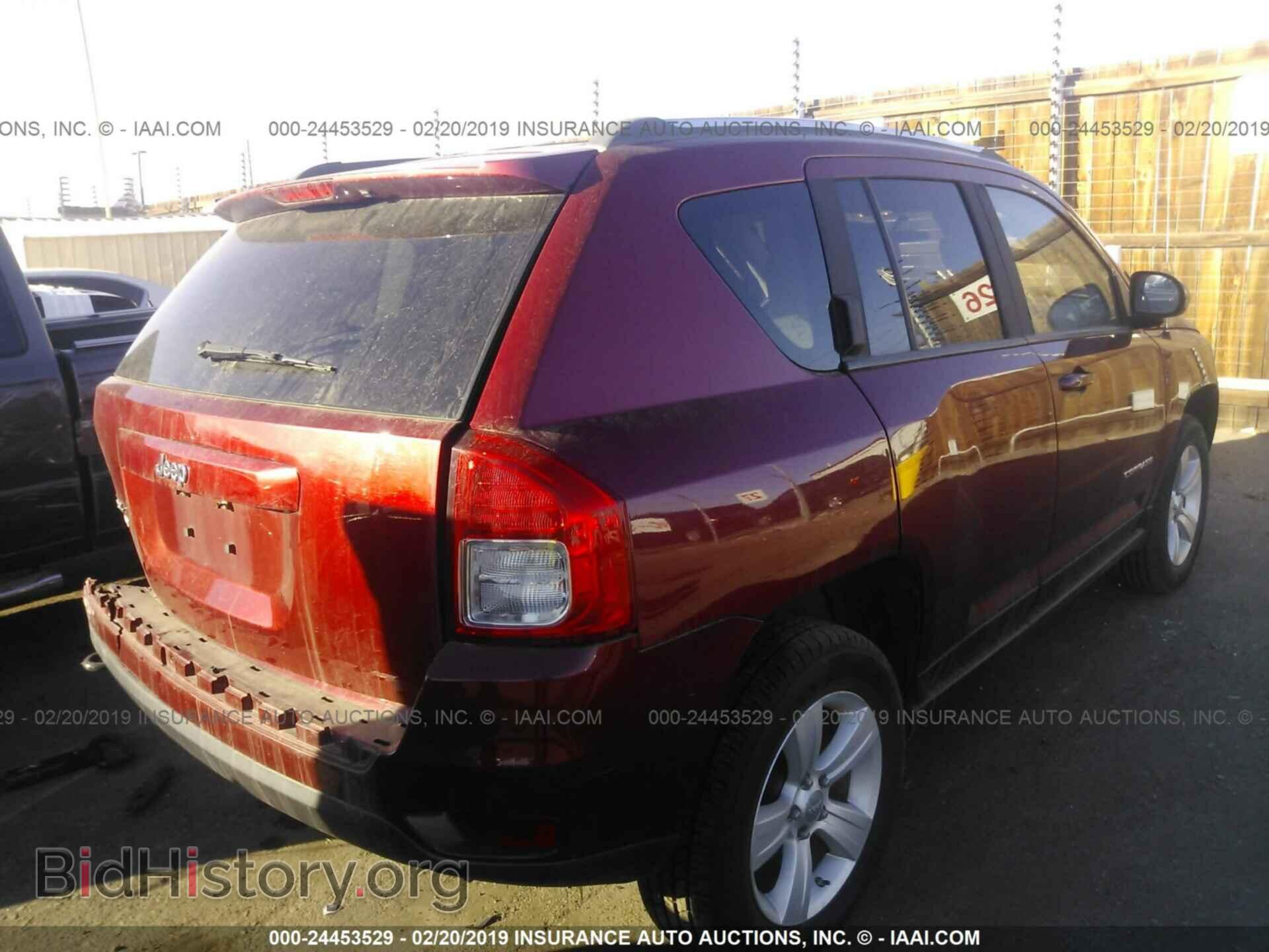 2012 JEEP COMPASS - VIN: 1C4NJDBBXCD524858 - Фото 4