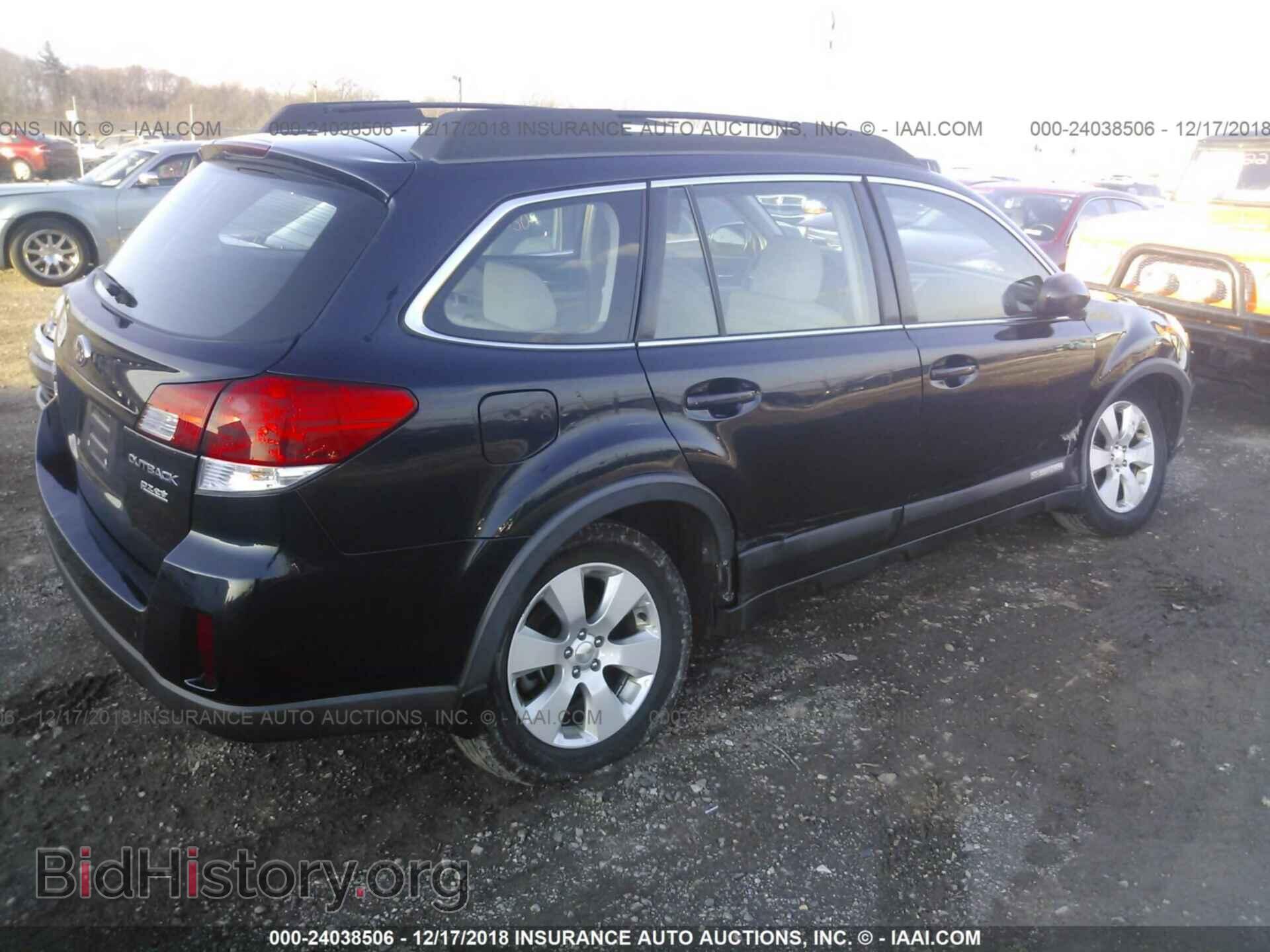 2012 SUBARU OUTBACK - VIN: 4S4BRBAC3C3246137 - Фото 4