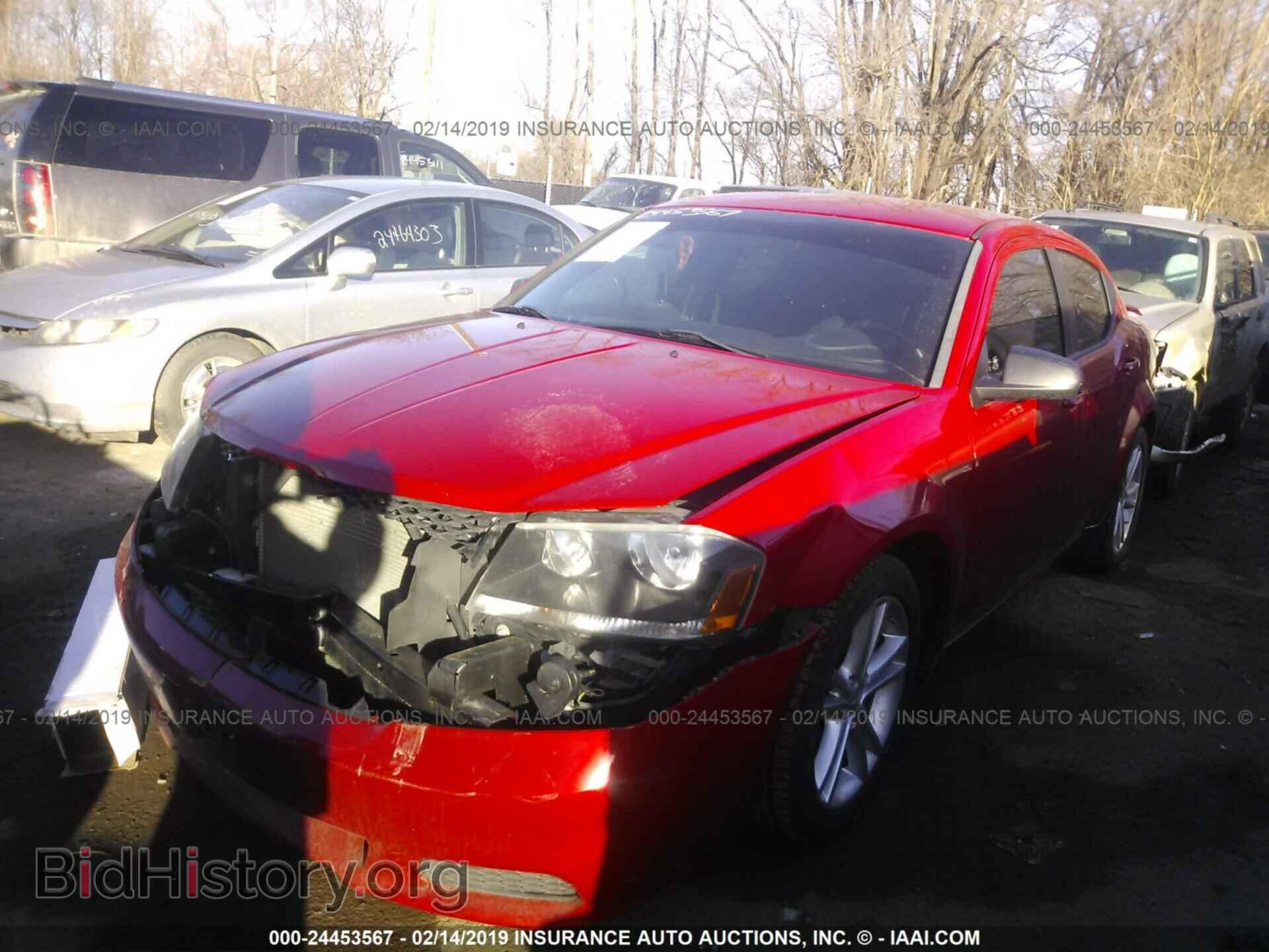 2014 DODGE AVENGER - VIN: 1C3CDZAGXEN117696 - Фото 2