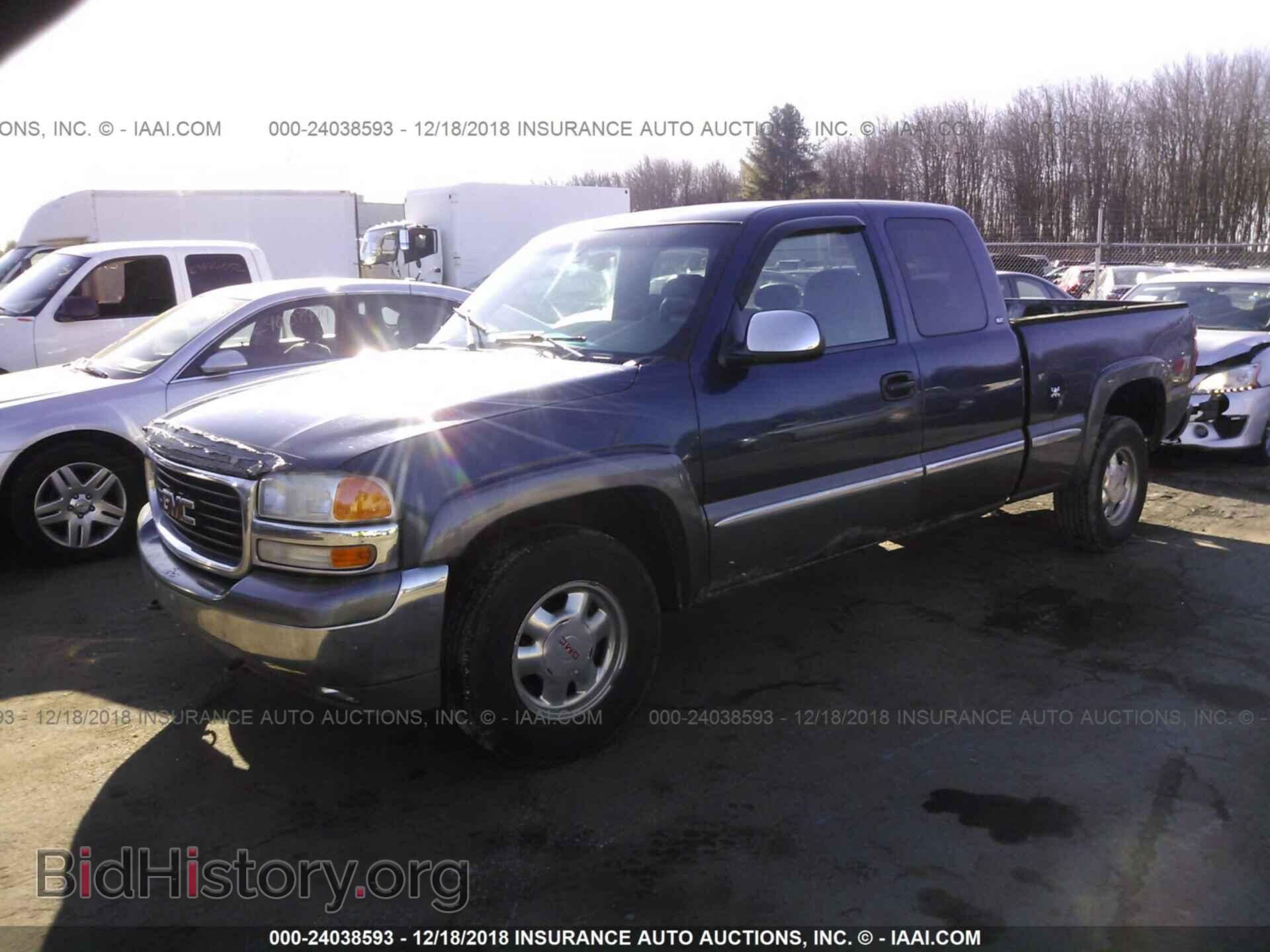 2000 GMC NEW SIERRA - VIN: 2GTEK19T1Y1268459 - Фото 2