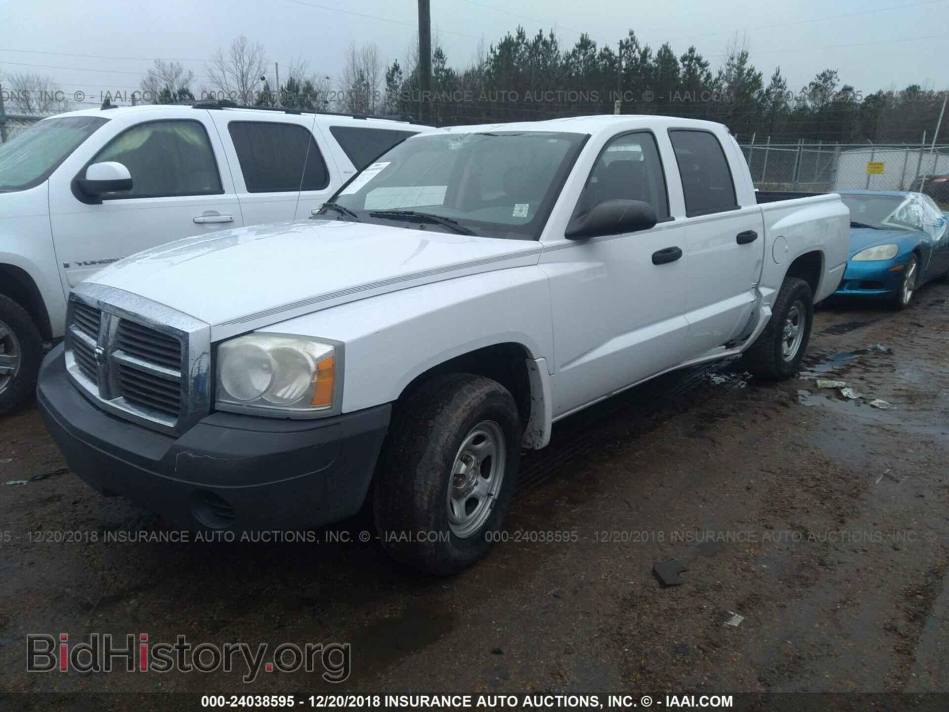 2007 DODGE DAKOTA - VIN: 1D7HE28KX7S204802 - Фото 2