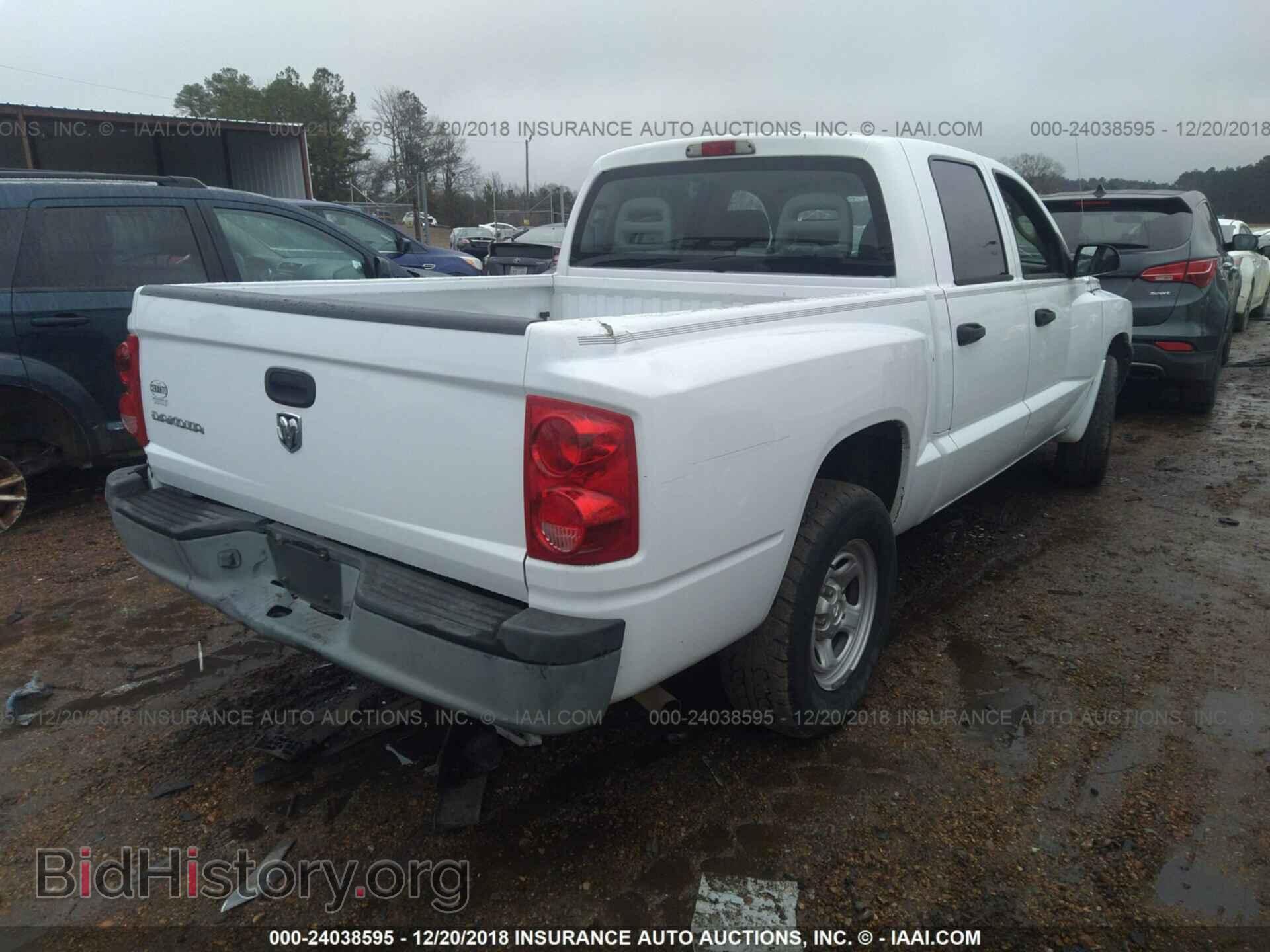 2007 DODGE DAKOTA - VIN: 1D7HE28KX7S204802 - Фото 4