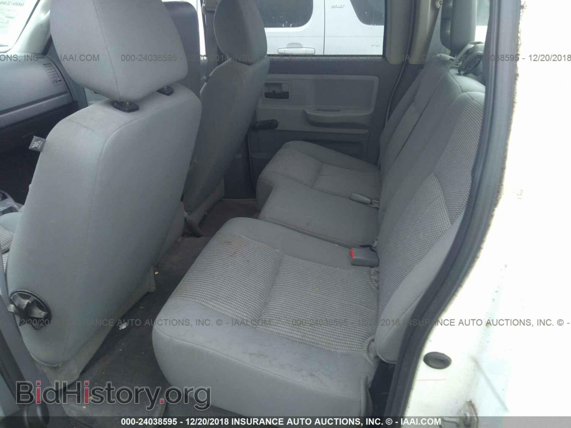2007 DODGE DAKOTA - VIN: 1D7HE28KX7S204802 - Фото 8