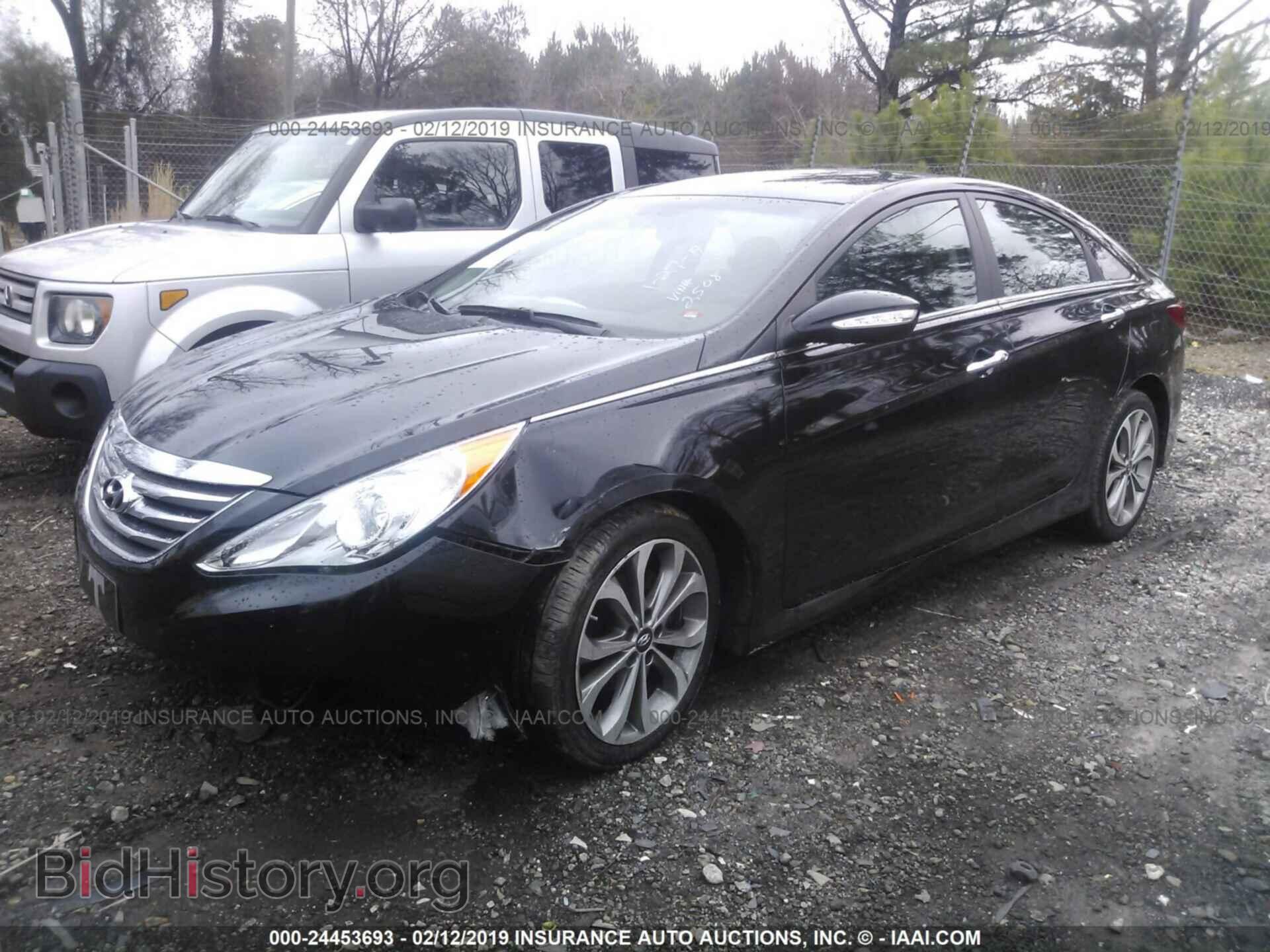 2014 HYUNDAI SONATA - VIN: 5NPEC4ACXEH852508 - Фото 2